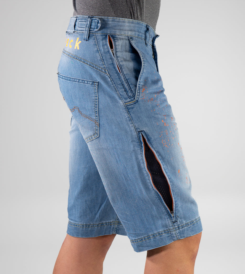 Pantaloni da mountain bike (MTB) Heras Jeans Fluor