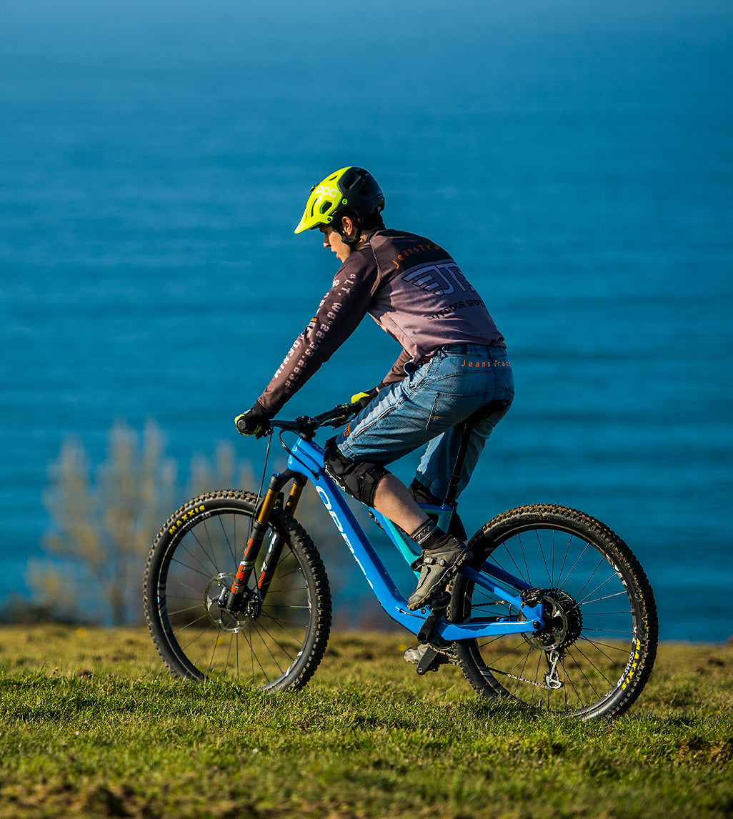 Pantaloni da mountain bike (MTB) Heras Jeans Fluor