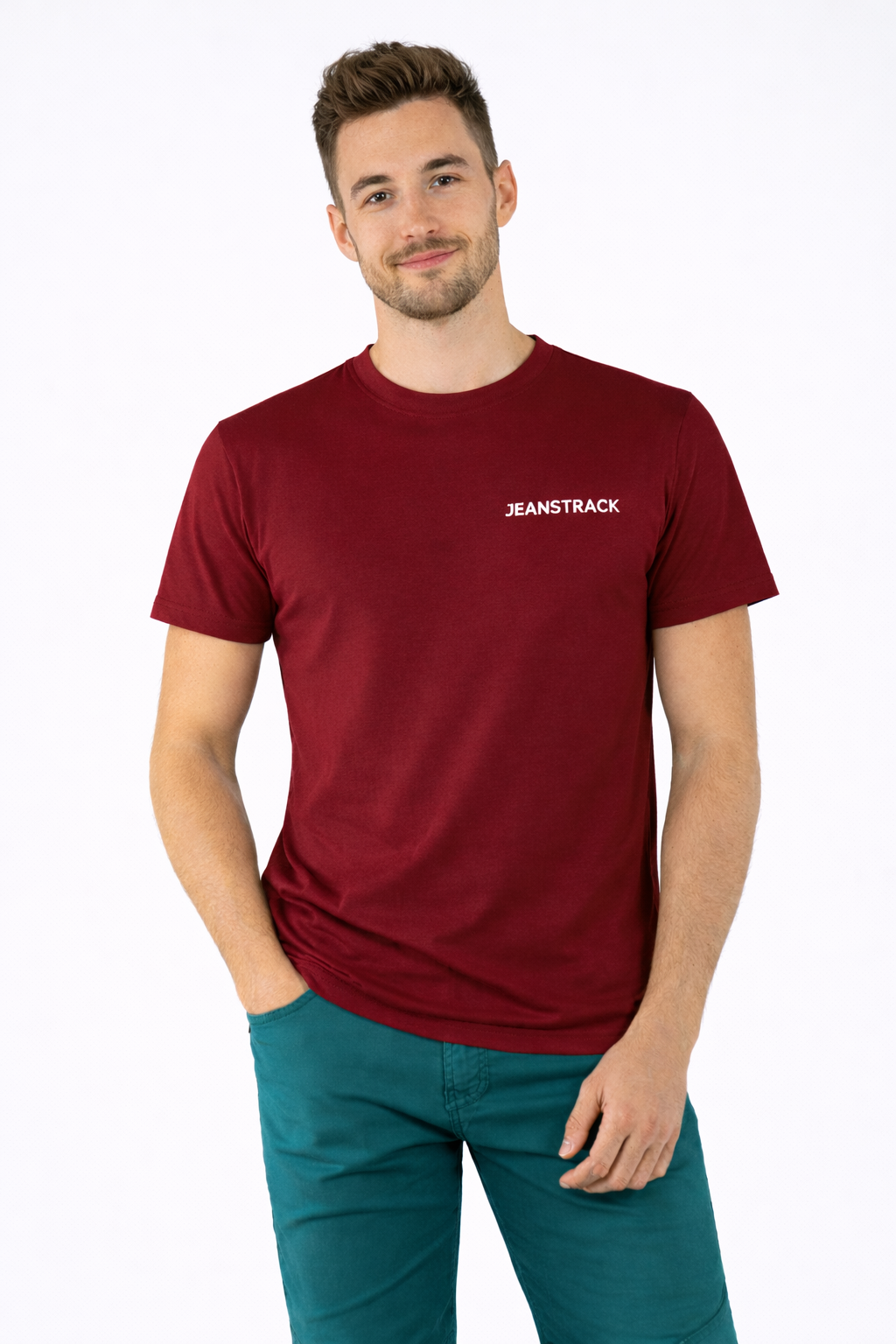 T-shirt unisexe d'escalade Grip Wine