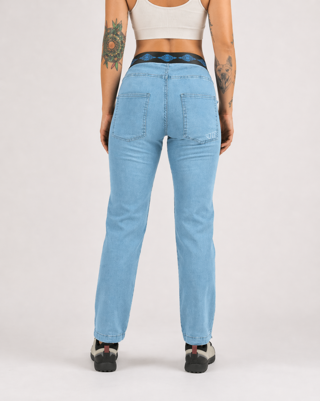 Pantalón Escalada - Trekking Tarya Jeans Bleach Mujer