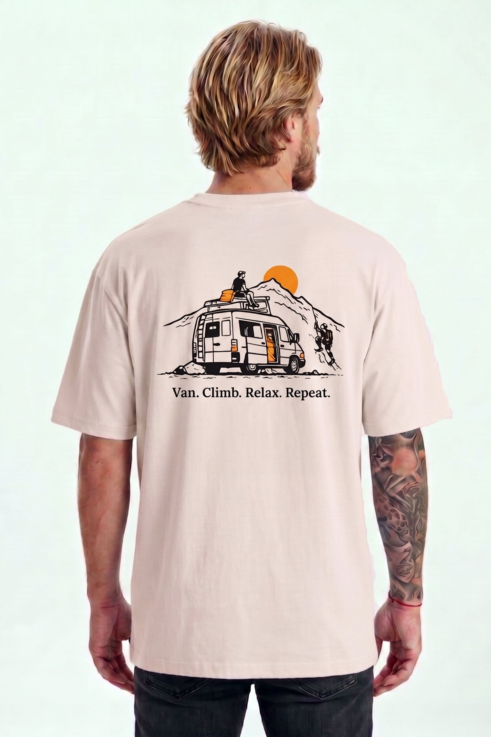 Camiseta Escalada Nomad White Unisex