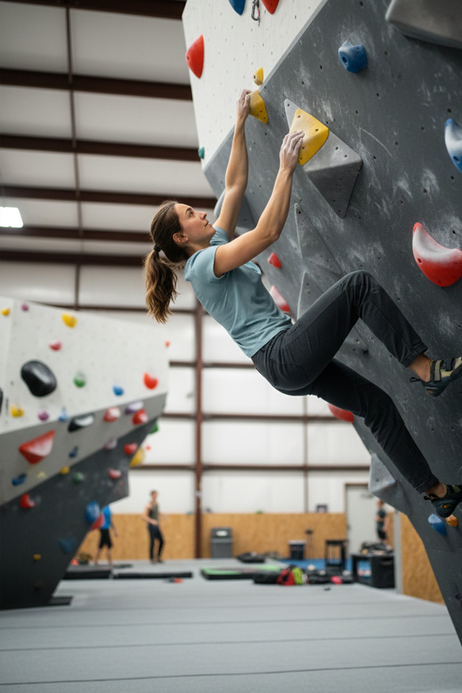 Turia Jeans Black Women's Climbing/Trekking Trousers