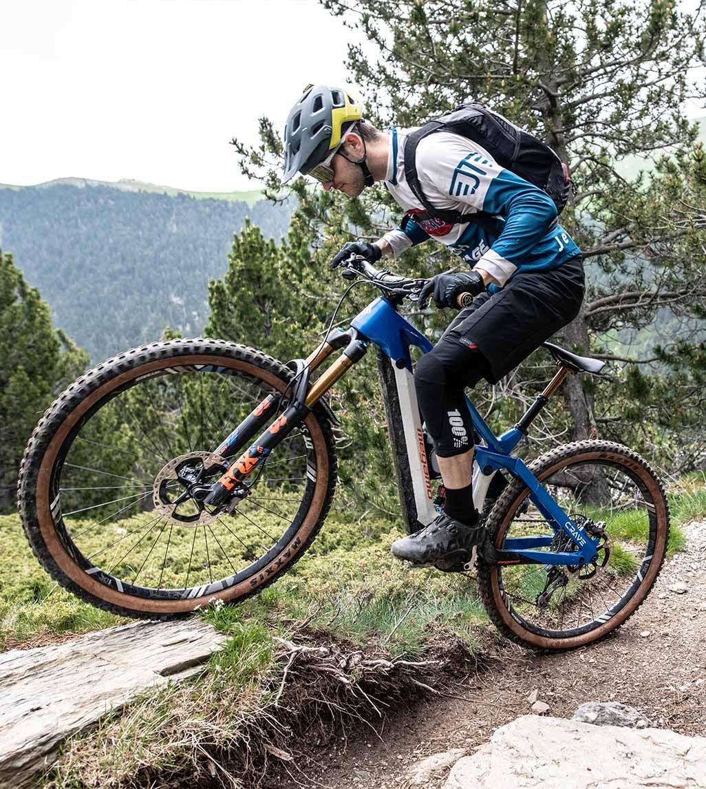 Camiseta técnica Mountain Bike AMP E-Bike Hombre