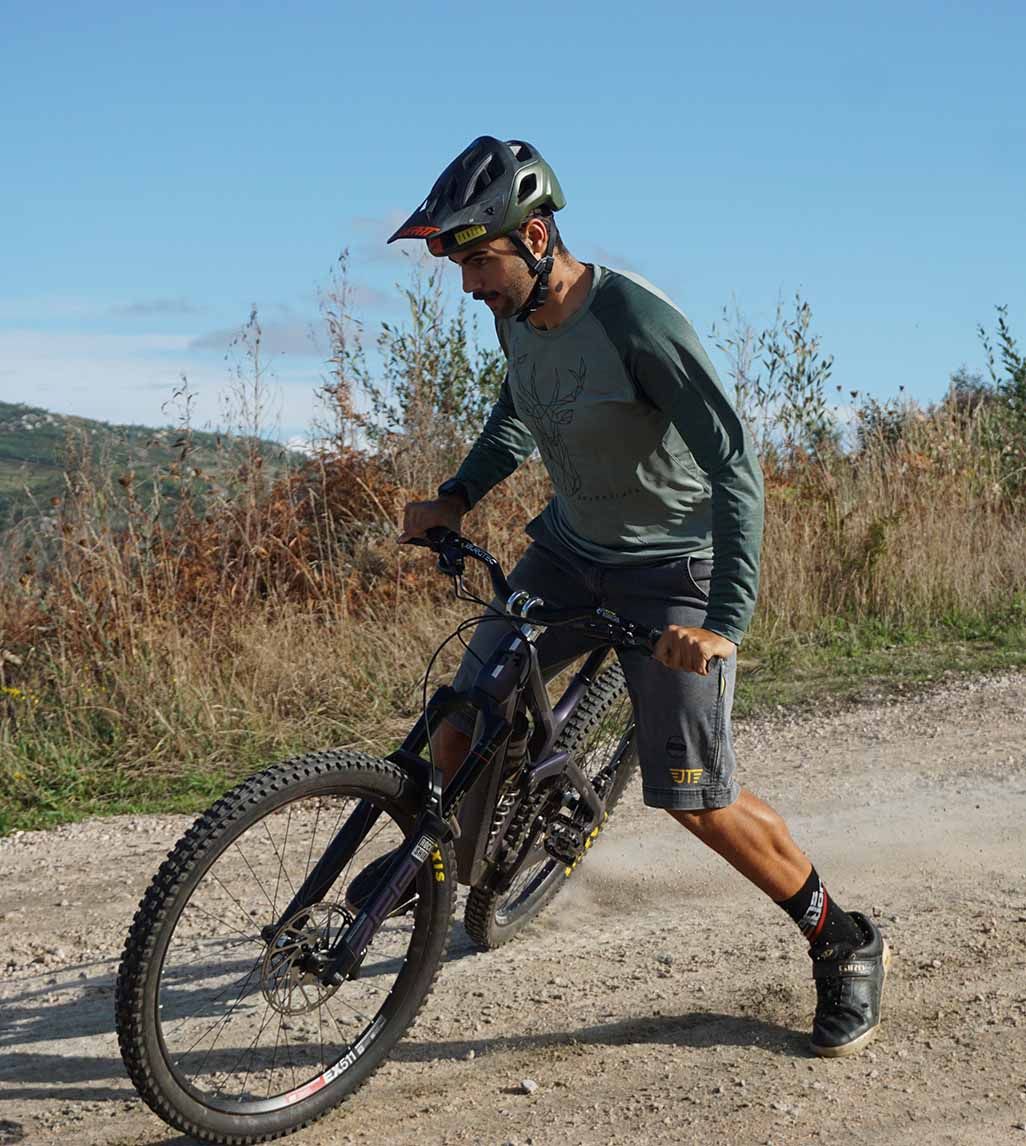 Camiseta Técnica Mountain Bike (MTB) Deer Green