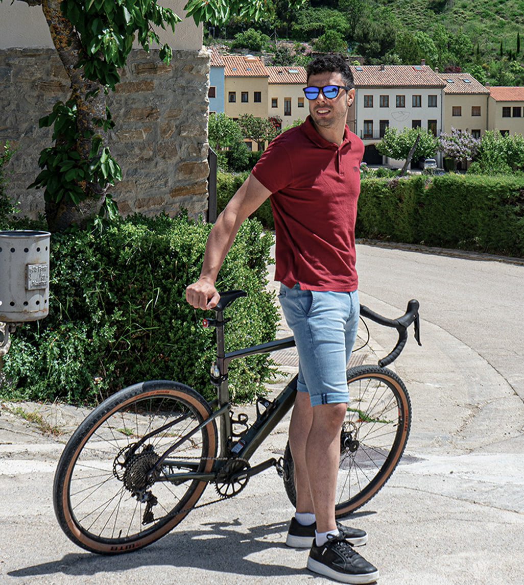 Malmo Grana men's urban cycling polo