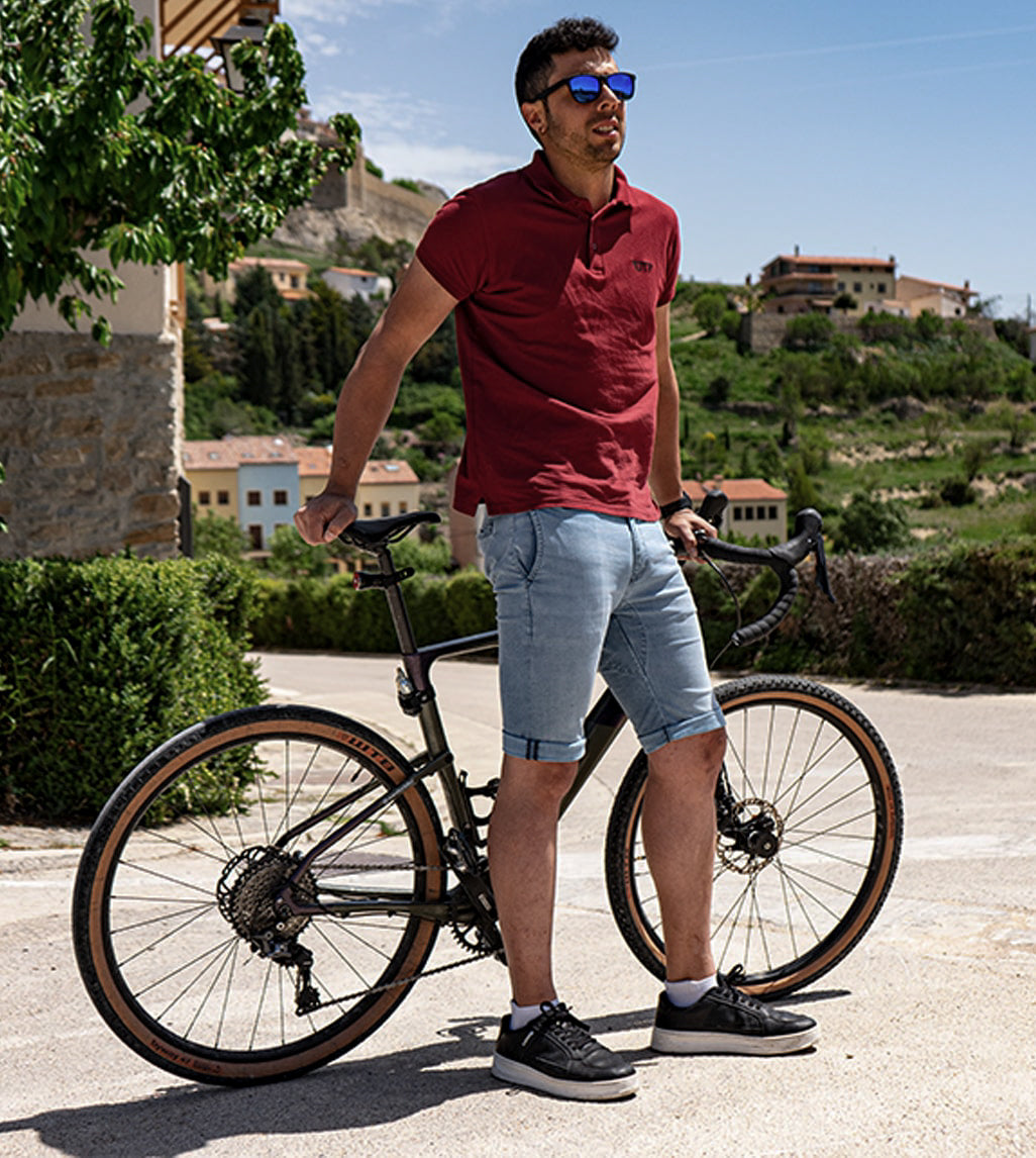 Malmo Grana men's urban cycling polo