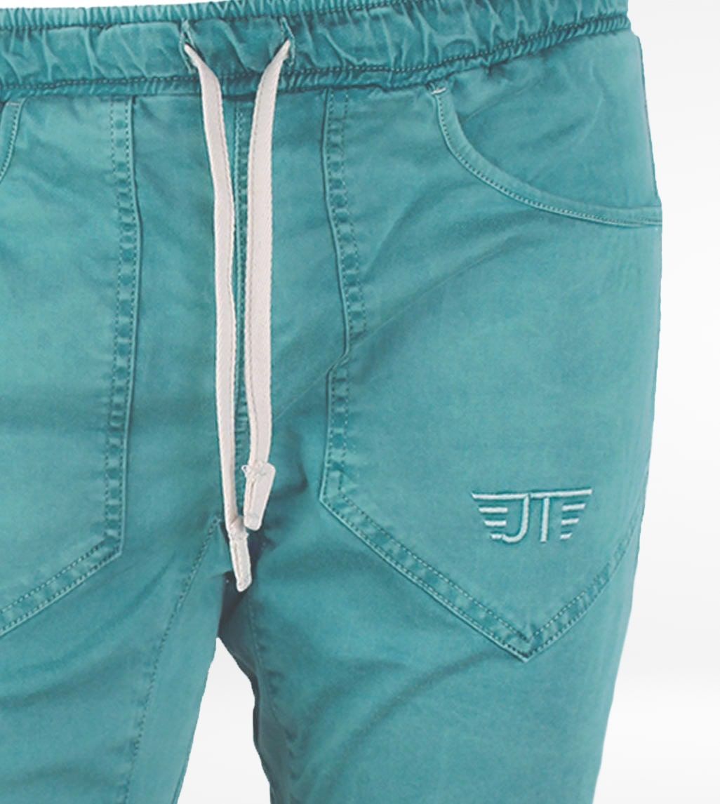 Pantalón Escalada - Trekking Montes Short Verde Hombre