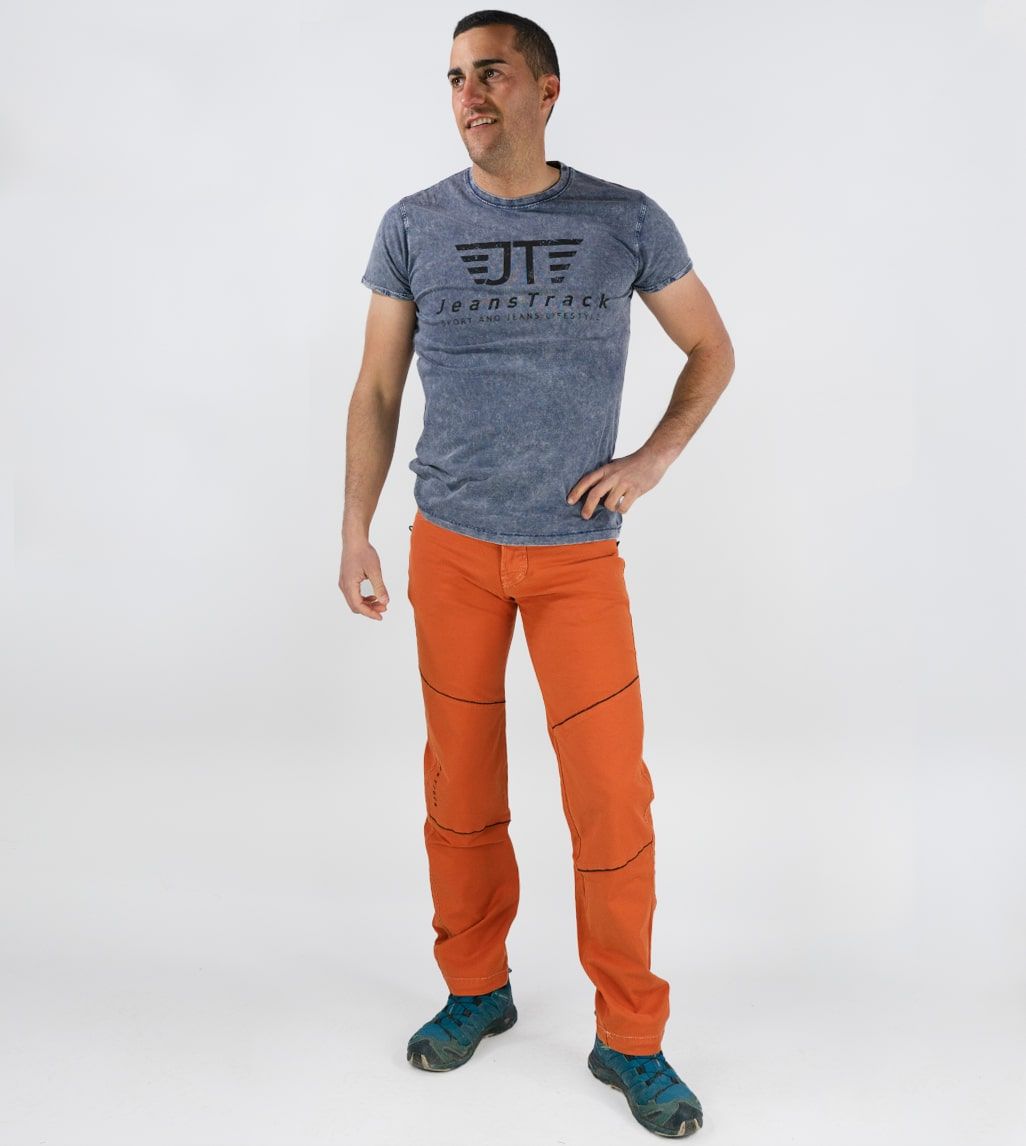 Camiseta Básica JeansTrack Snow Azul Hombre