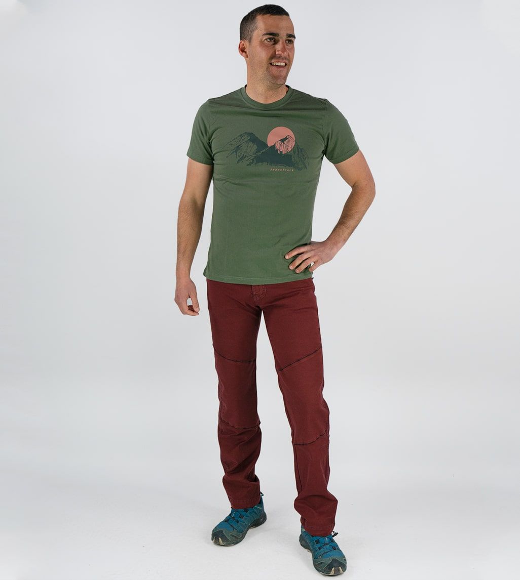 Camiseta Algodón Orgánico Sunset Khaki