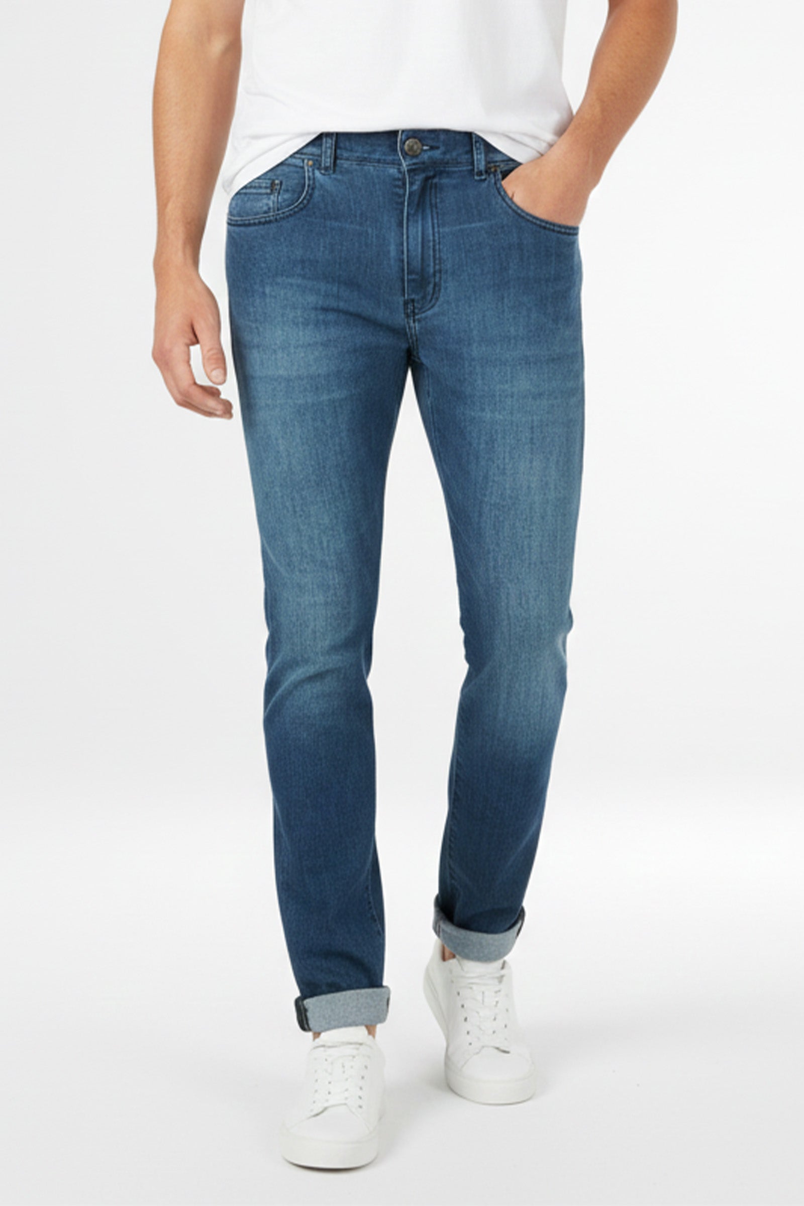 Berlin jeans sky unisex urban cycling trousers slim fit WR