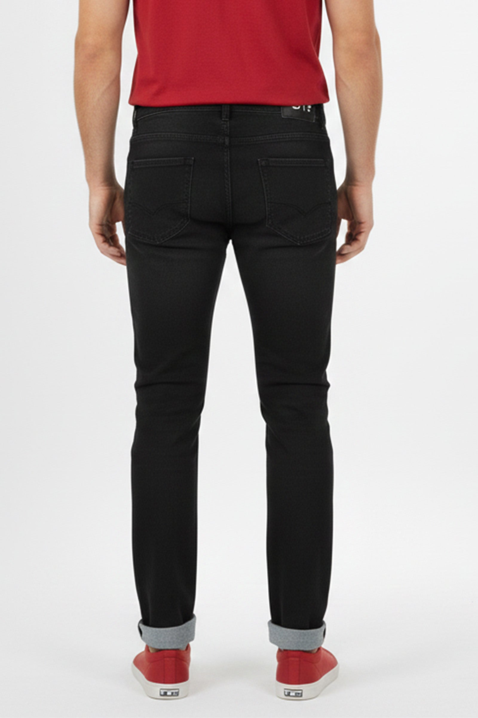 Pantaloni da ciclismo urbani unisex neri Berlin Jeans