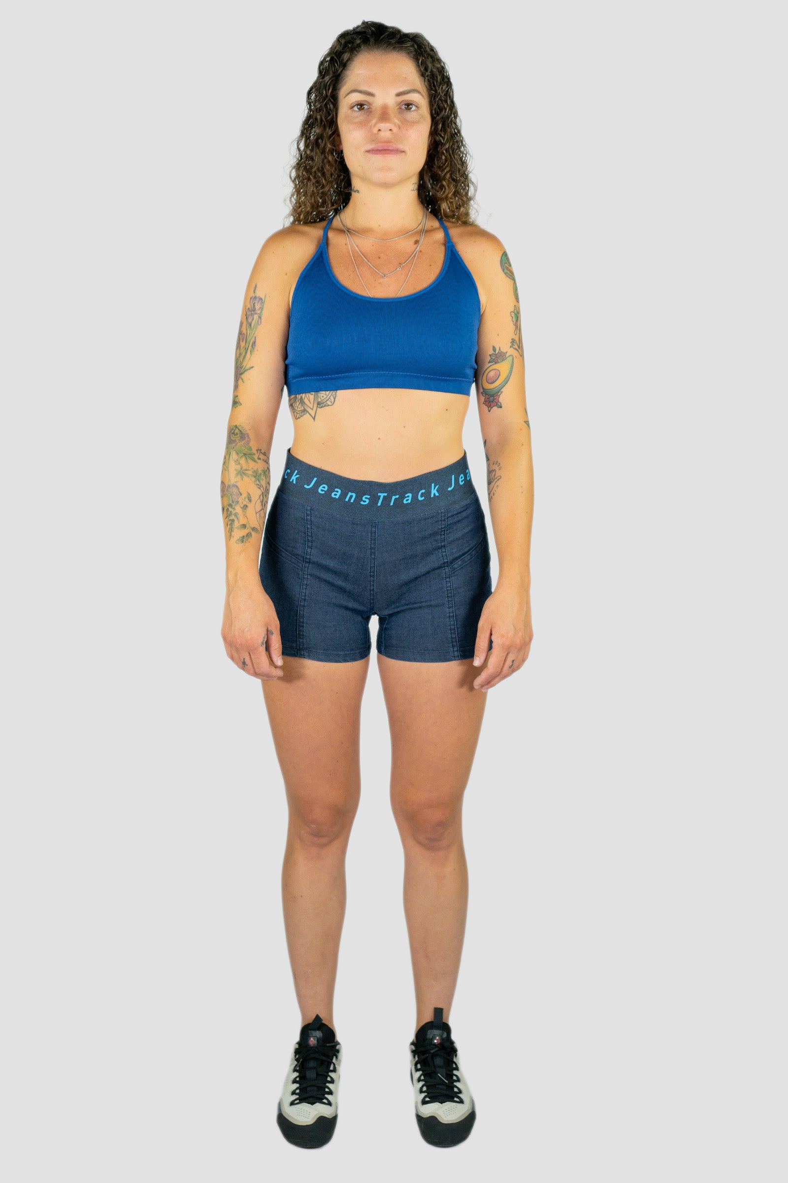 Pantalón Escalada - Trekking Dena Short Jeans Mujer