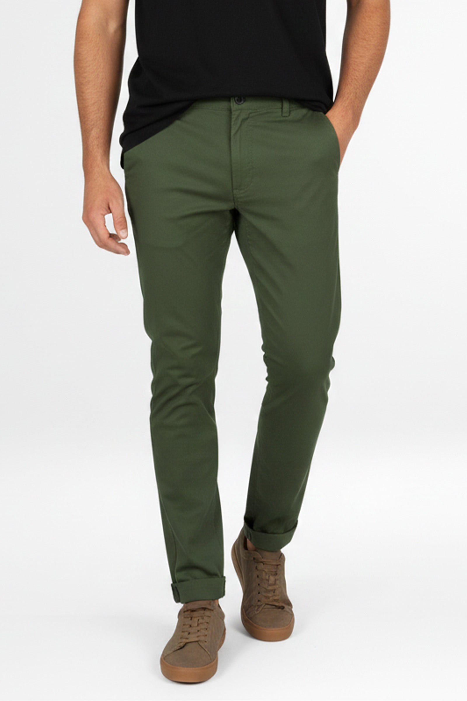 Amsterdam Khaki men's urban cycling trousers WR