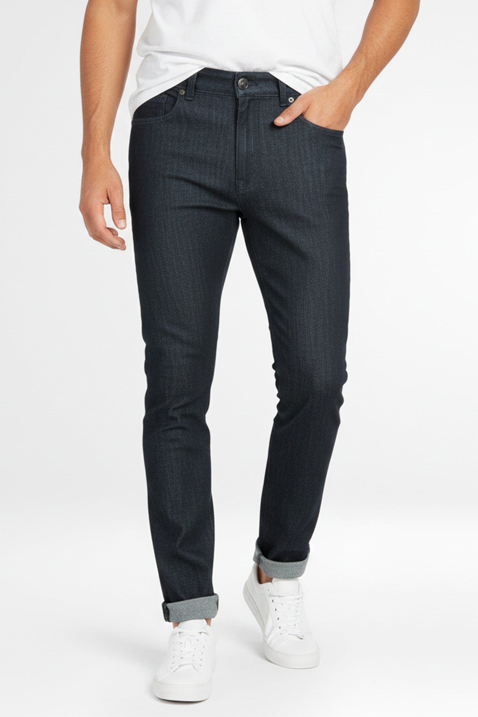 Berlin jeans rinse unisex urban cycling trousers slim fit WR