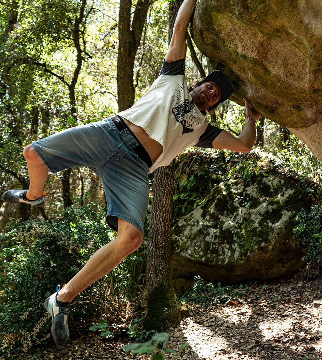 Camiseta Algodón Orgánico Climb&Beer White