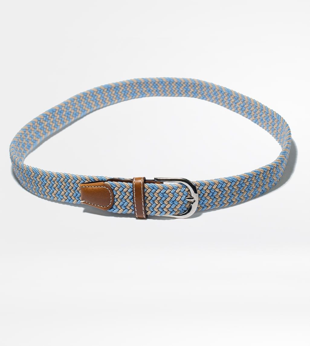 Cinturón Azul - Marron Mujer
