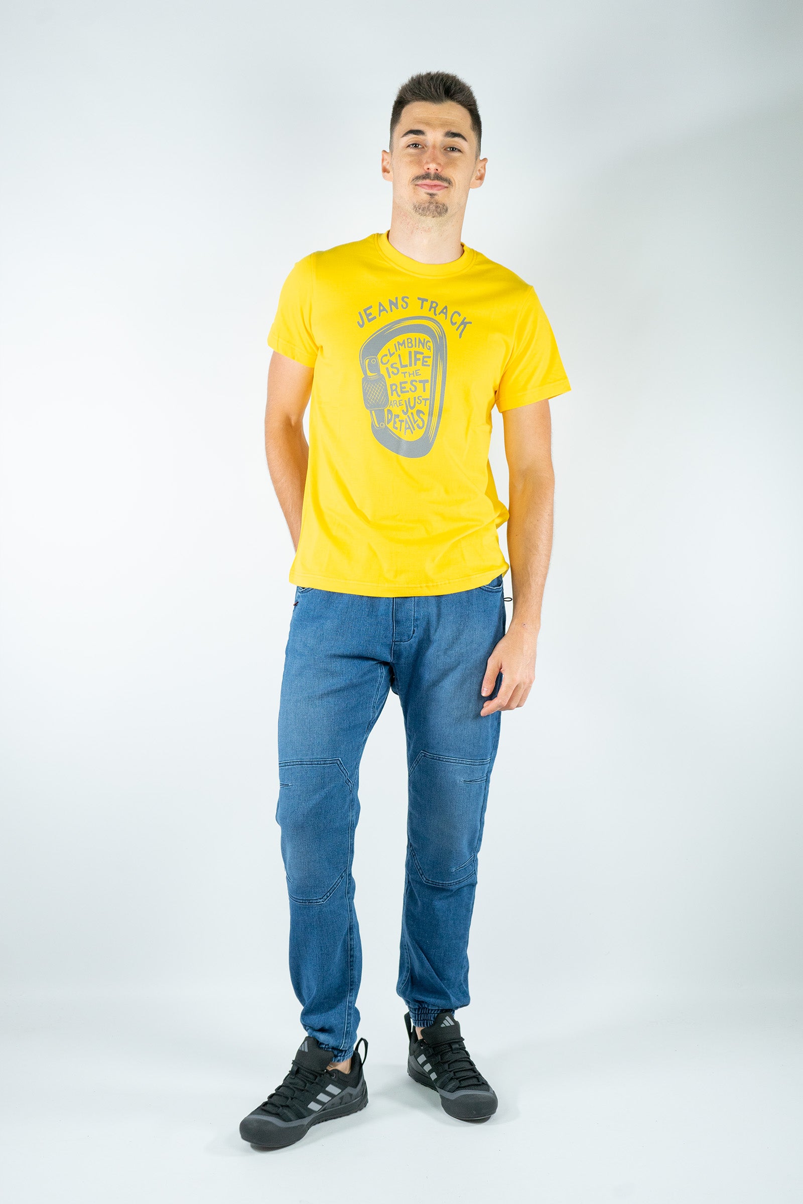 T-Shirt aus Bio-Baumwolle Presa Mustard