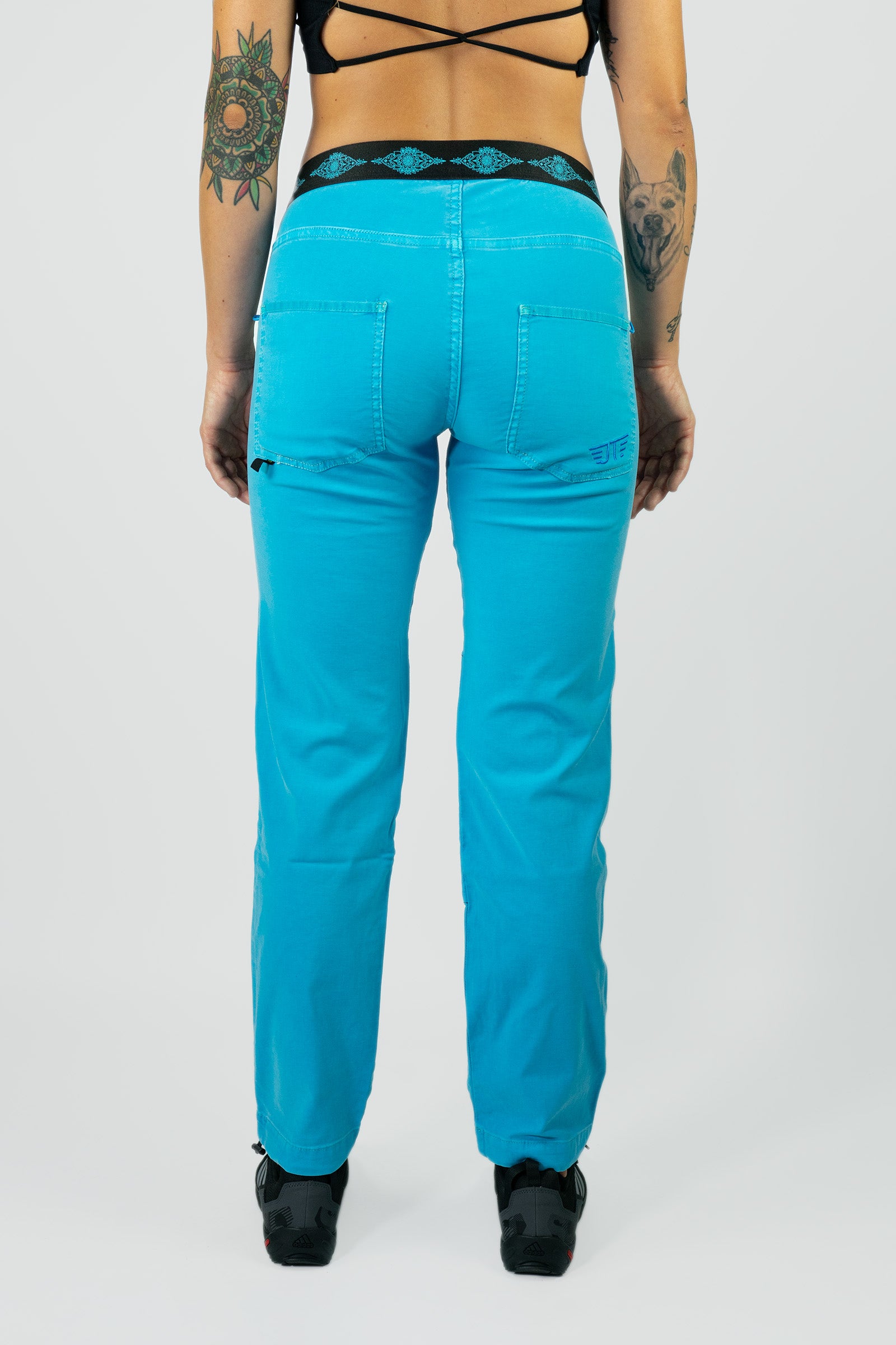 Kletter- und Trekking hose Tarya Turquoise Damen