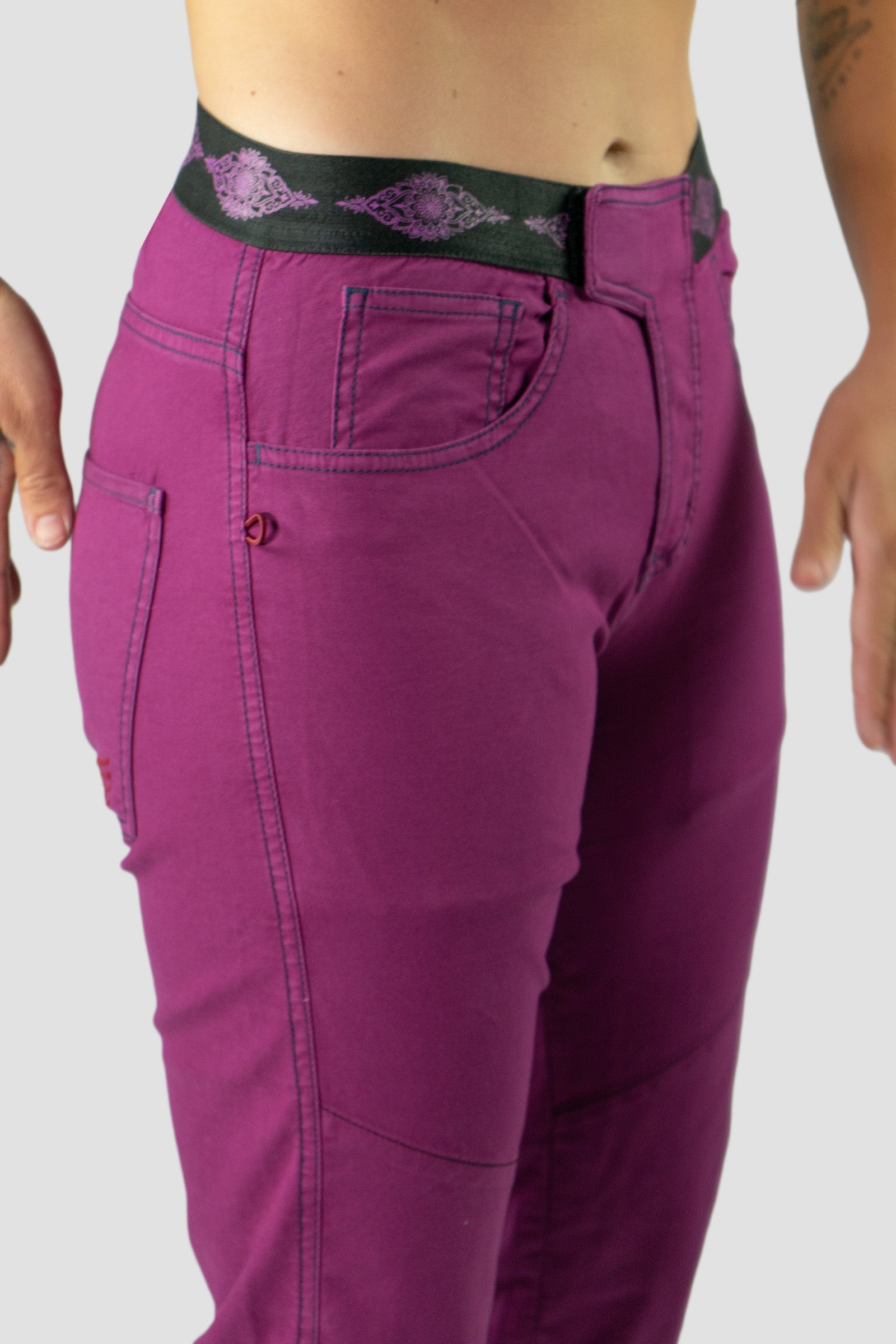 Tarya Purple women's climbing and trekking pants