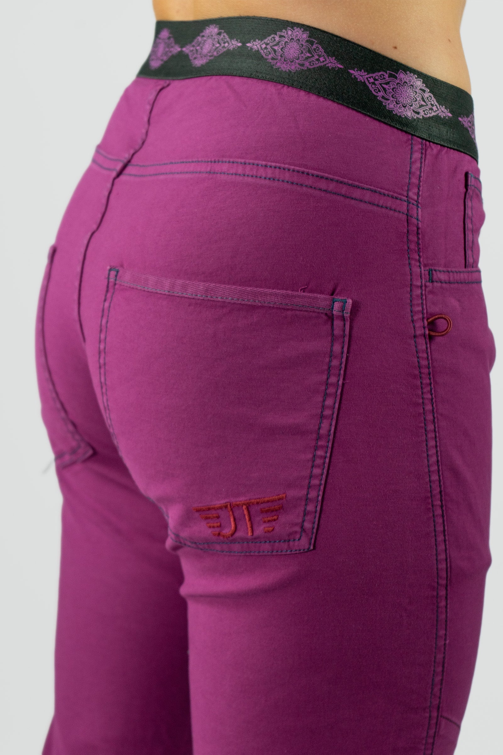 Tarya Purple women's climbing and trekking pants