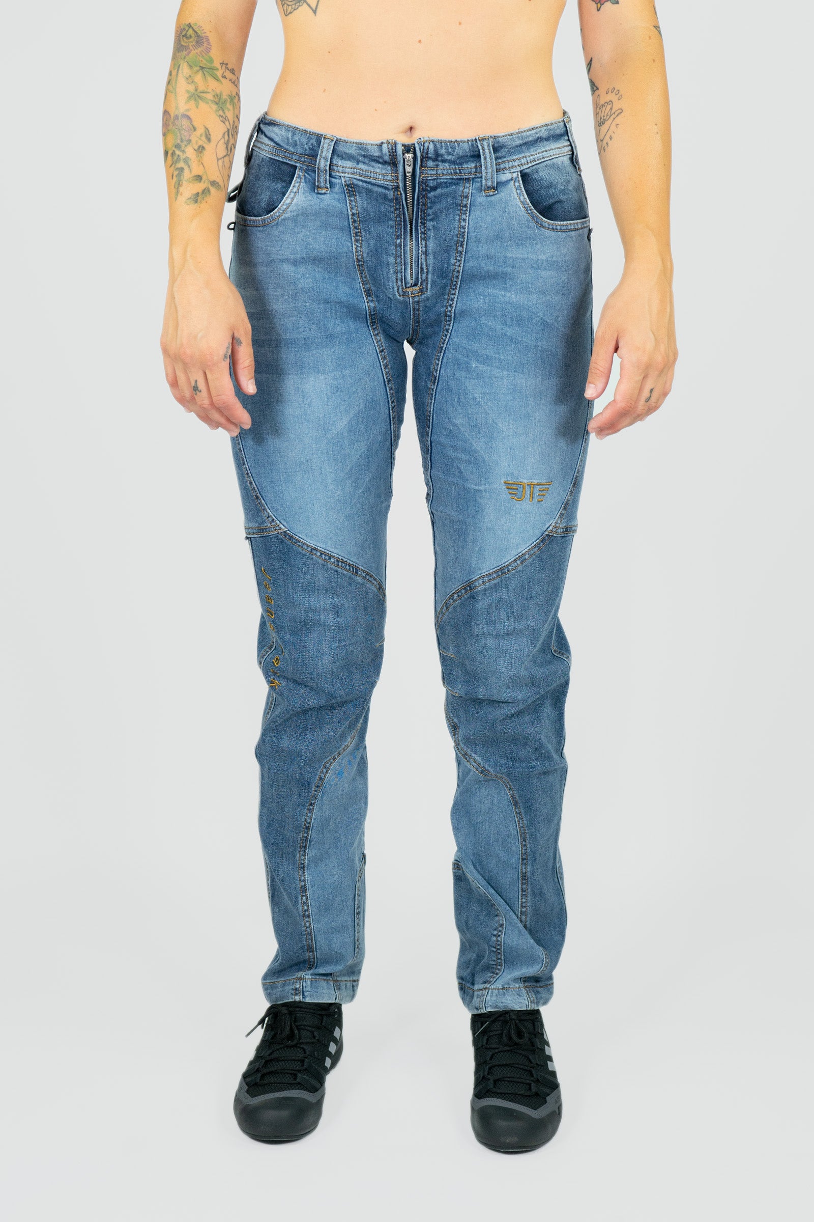 Tardor Jeans Pantaloni da trekking e arrampicata da donna