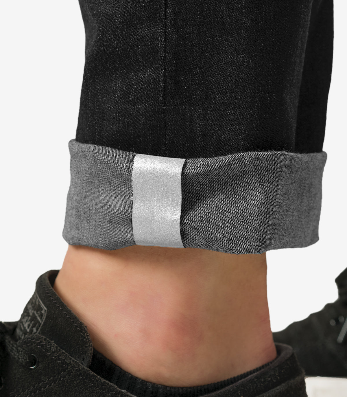 Pantaloni da ciclismo urbani unisex neri Berlin Jeans