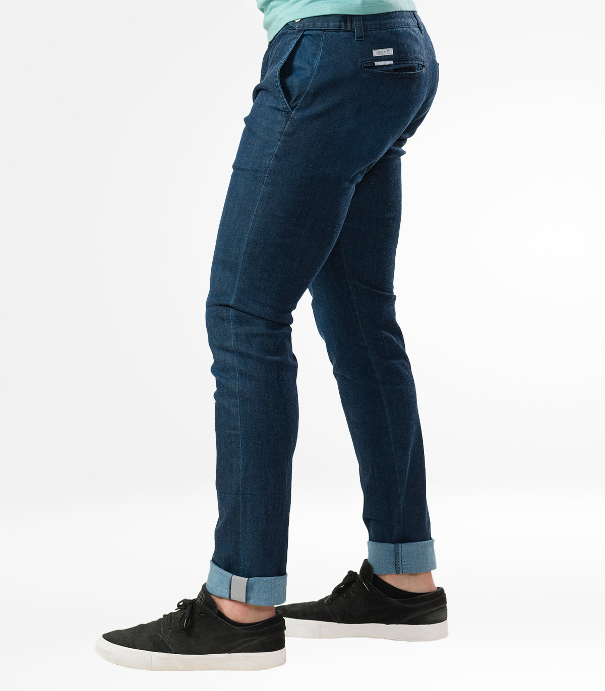 Fahrradhose Stadt Amsterdam Jeans Herren Stone