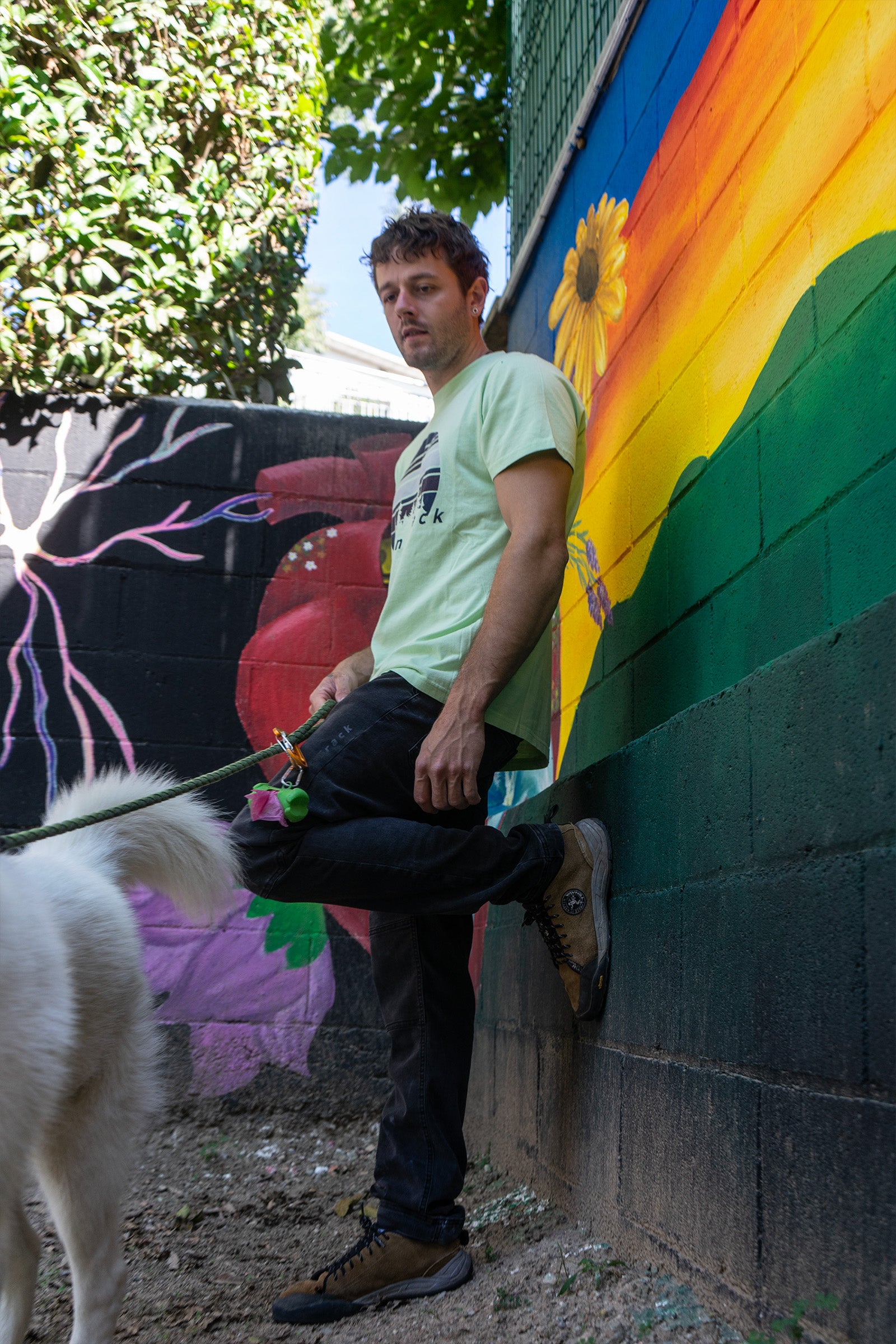 Pantalón Escalada - Trekking Roca Jeans Melanita Hombre