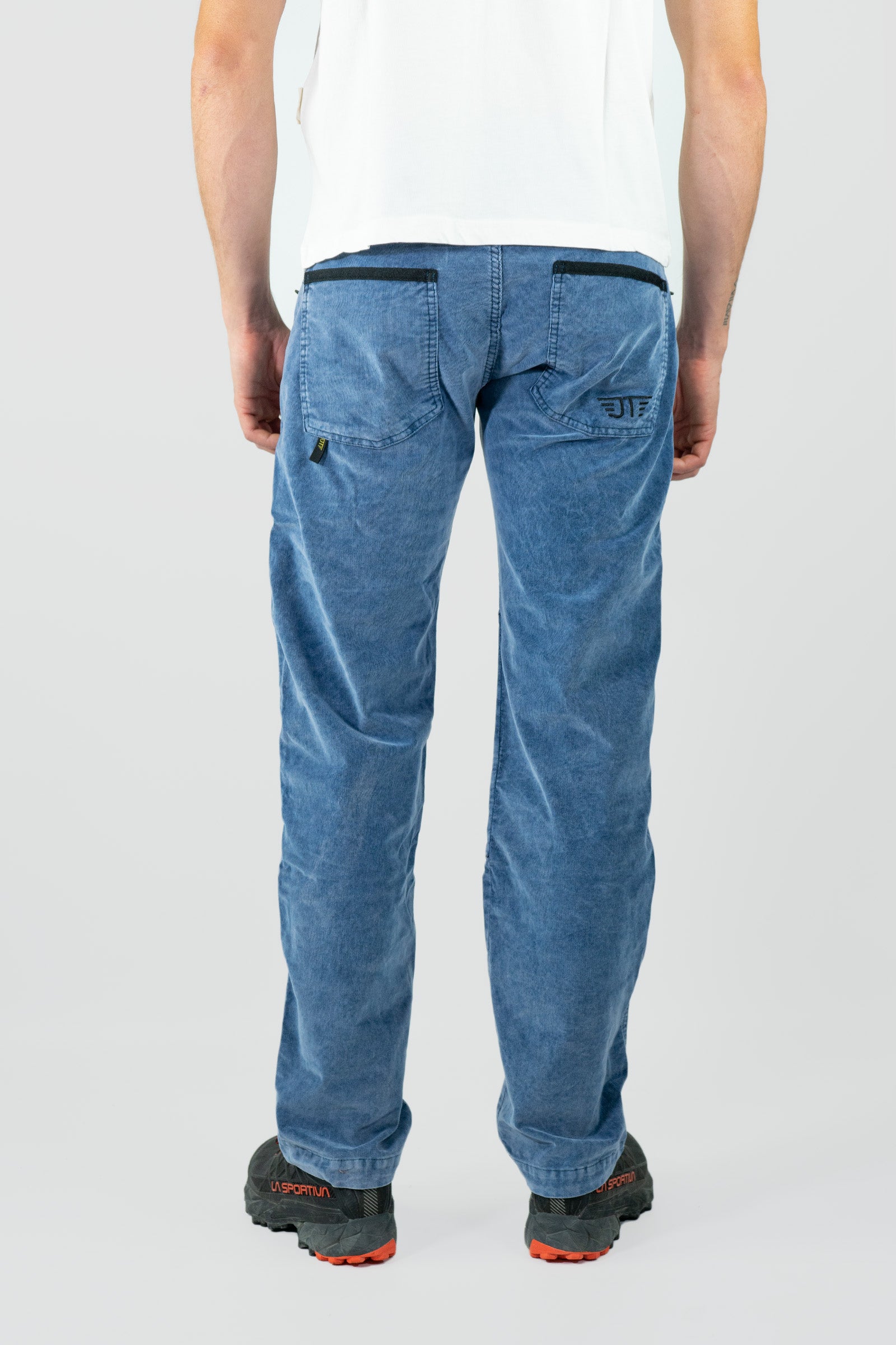 Pantaloni da trekking e arrampicata da uomo Turia Cord Lobelia