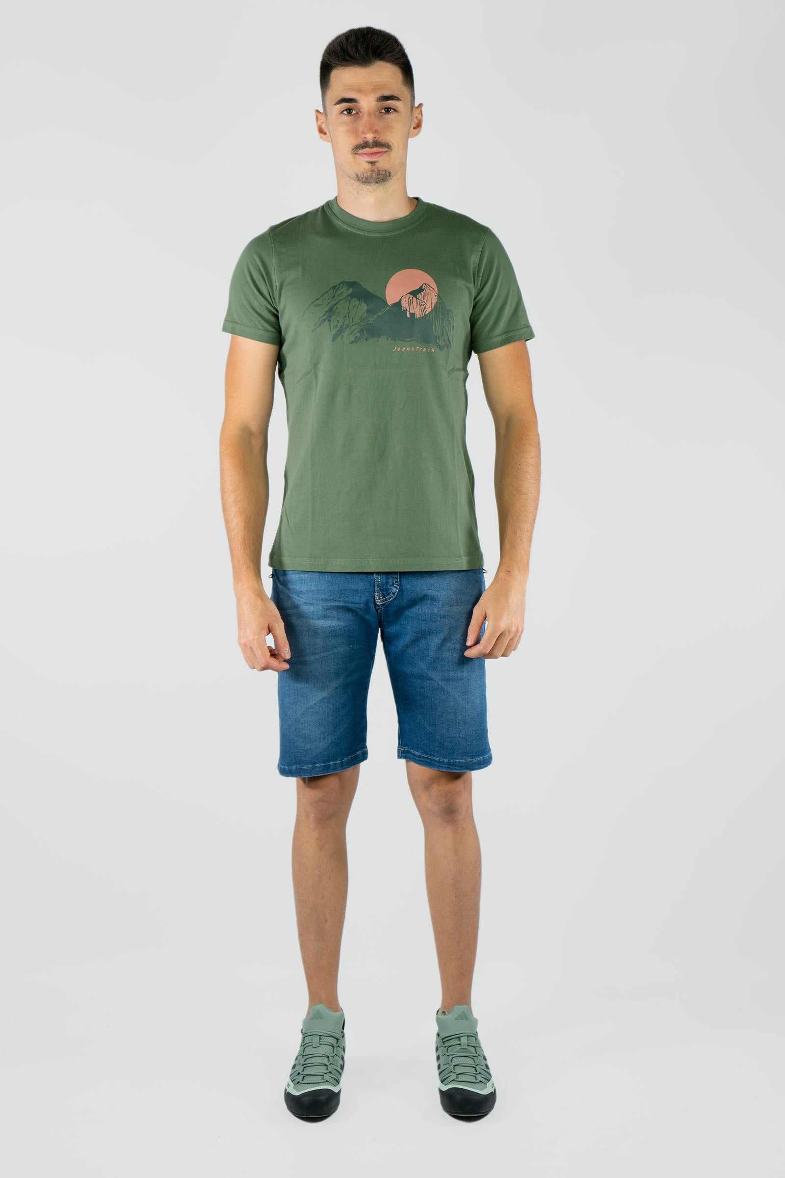 Turia BR jeans iris men's climbing and trekking shorts