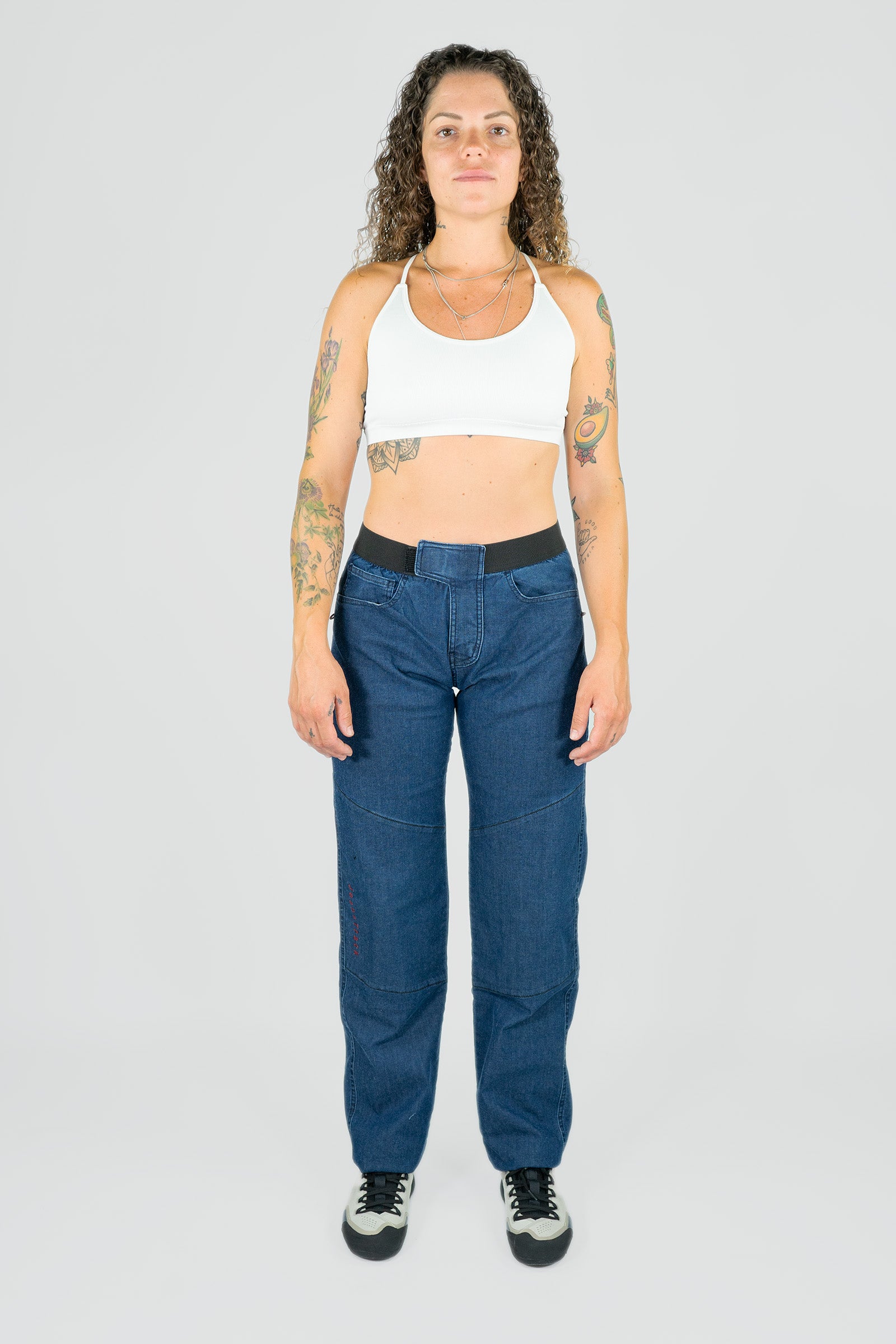 Turia ECO Jeans Muscari Repreve Pantaloni da Arrampicata - Trekking Dona