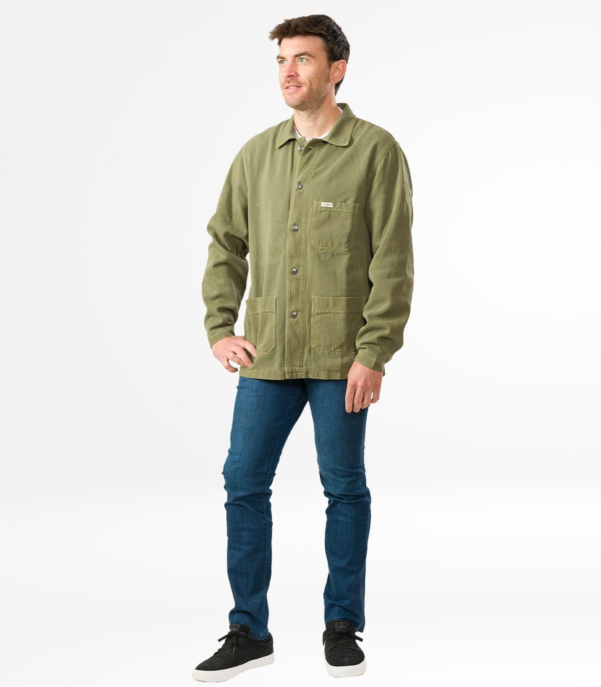 Chaqueta Ciclismo Urbano Dublin Khaki WR Hombre