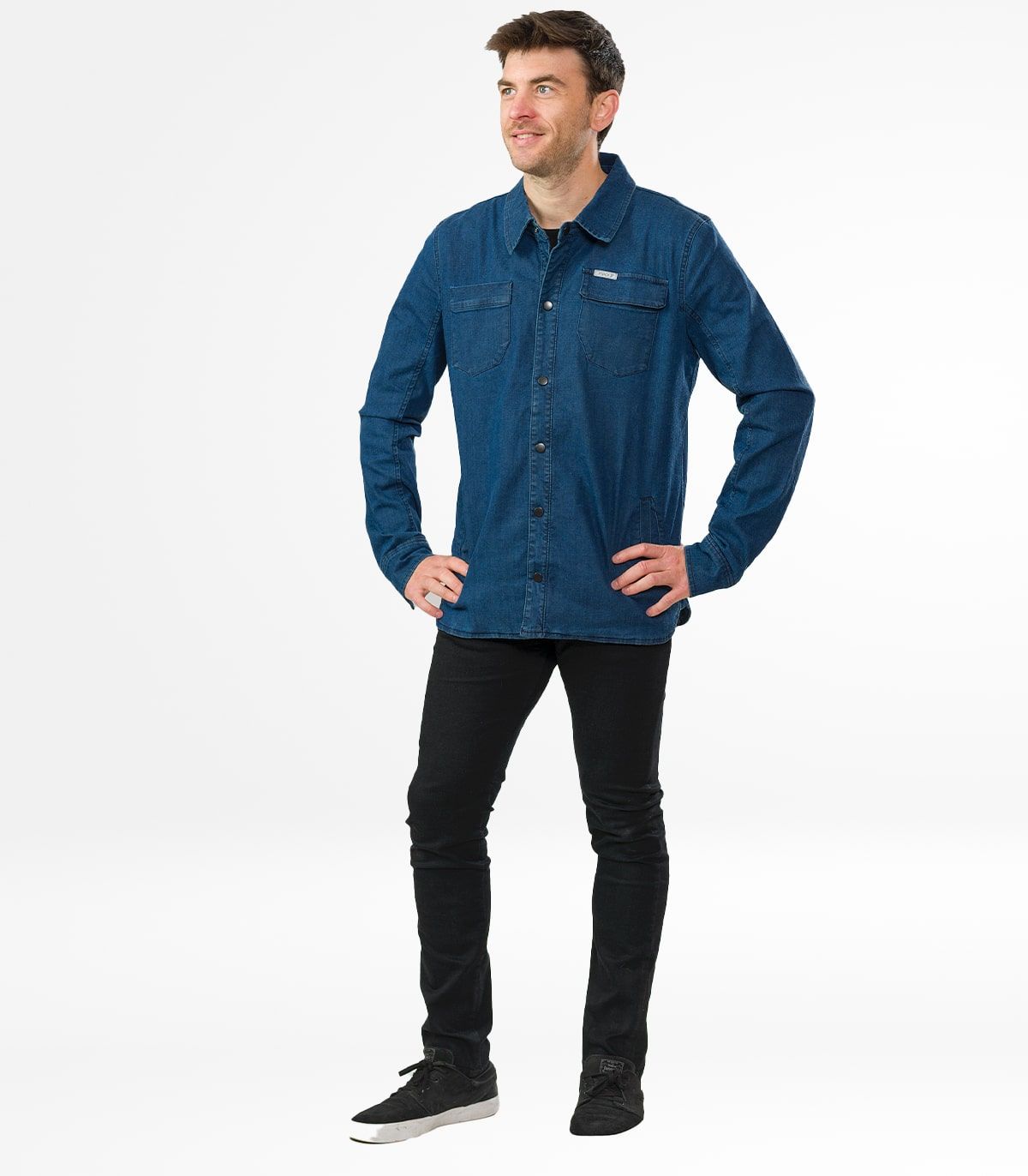 Chaqueta Ciclismo Urbano Praga Jeans Stone WR Hombre