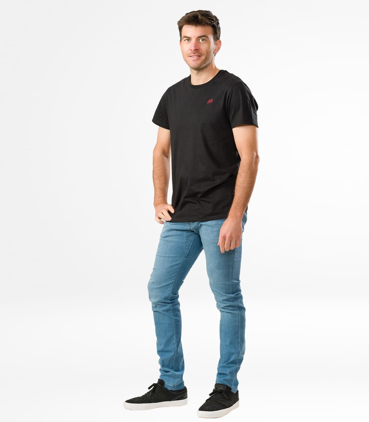 Pantalón Ciclismo Urbano Utrecht Jeans Bleach WR Hombre