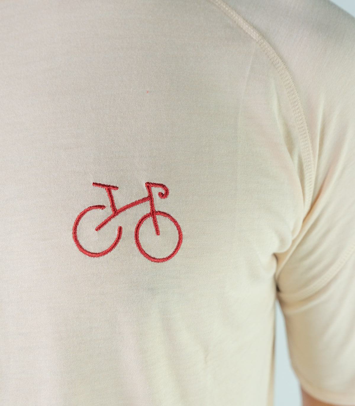 Camiseta Seaqual Milan Creme Hombre