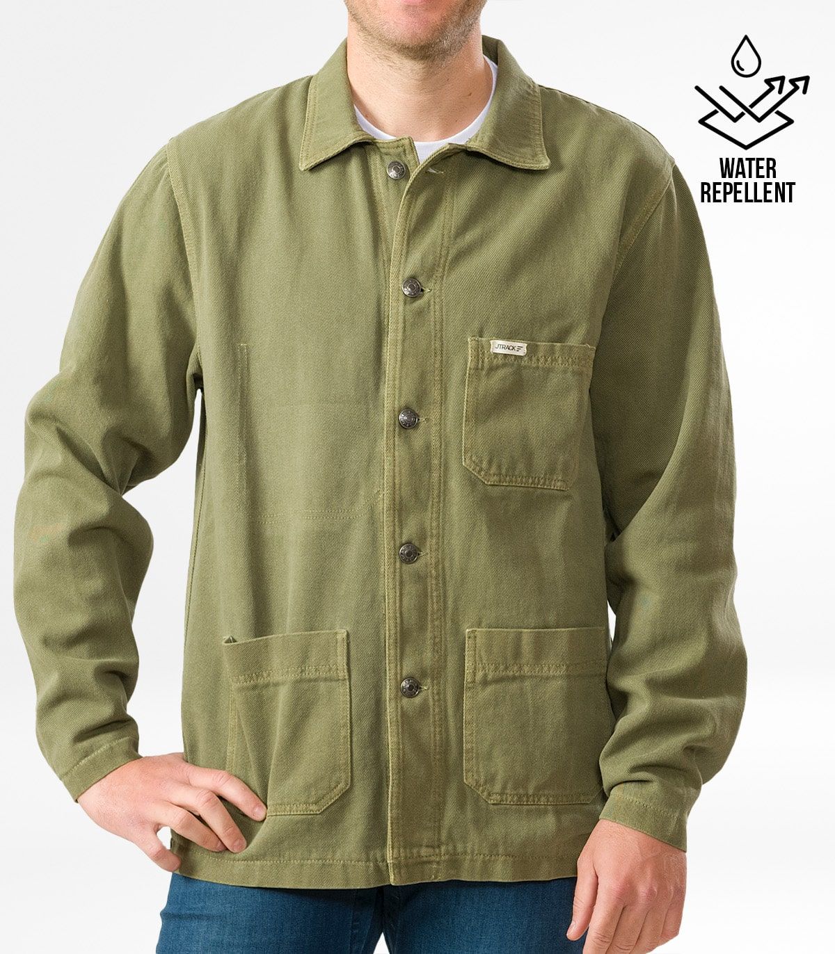 Chaqueta Ciclismo Urbano Dublin Khaki WR Hombre