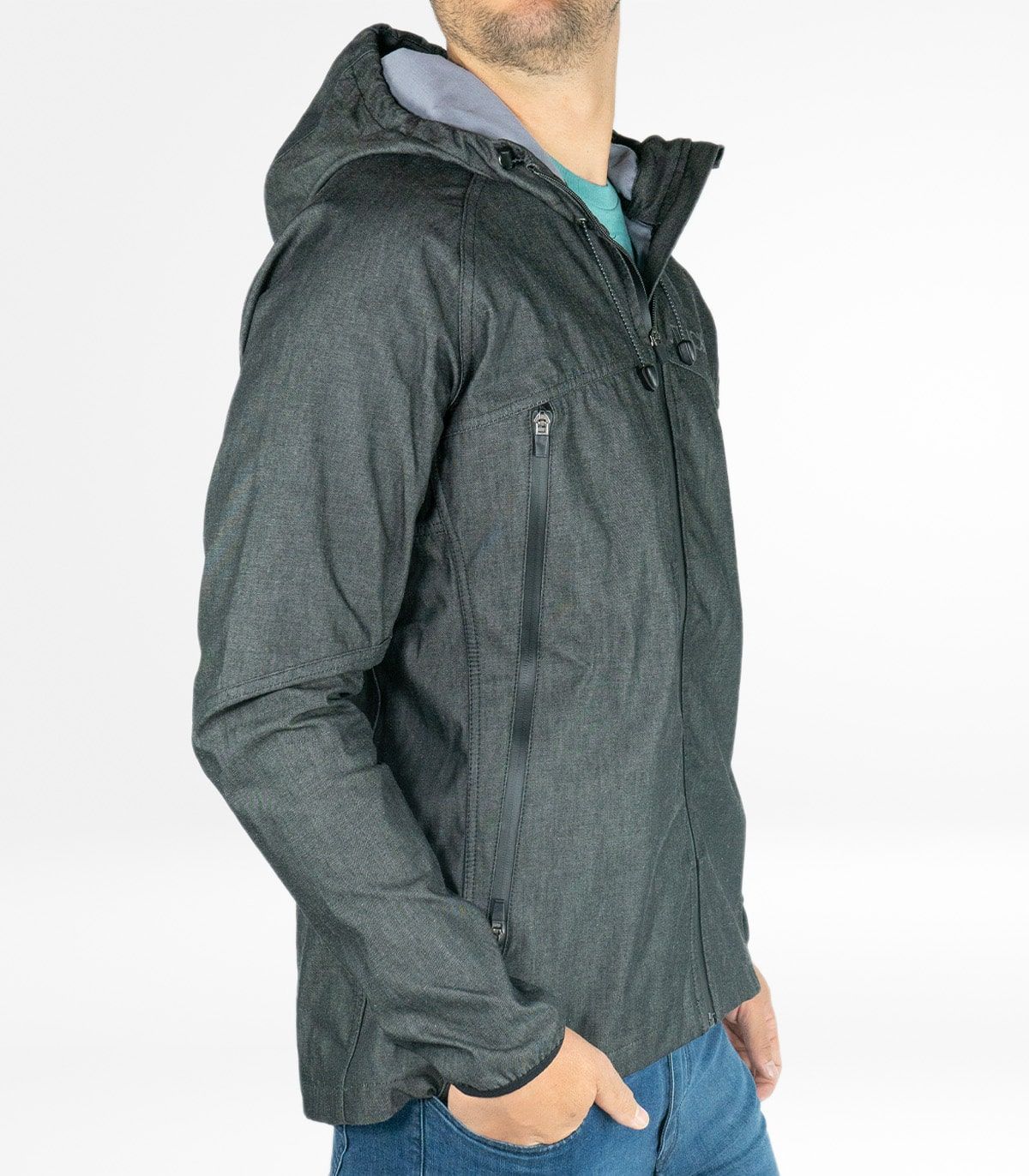 Chaqueta Ciclismo Urbano Glasgow Jeans Grey