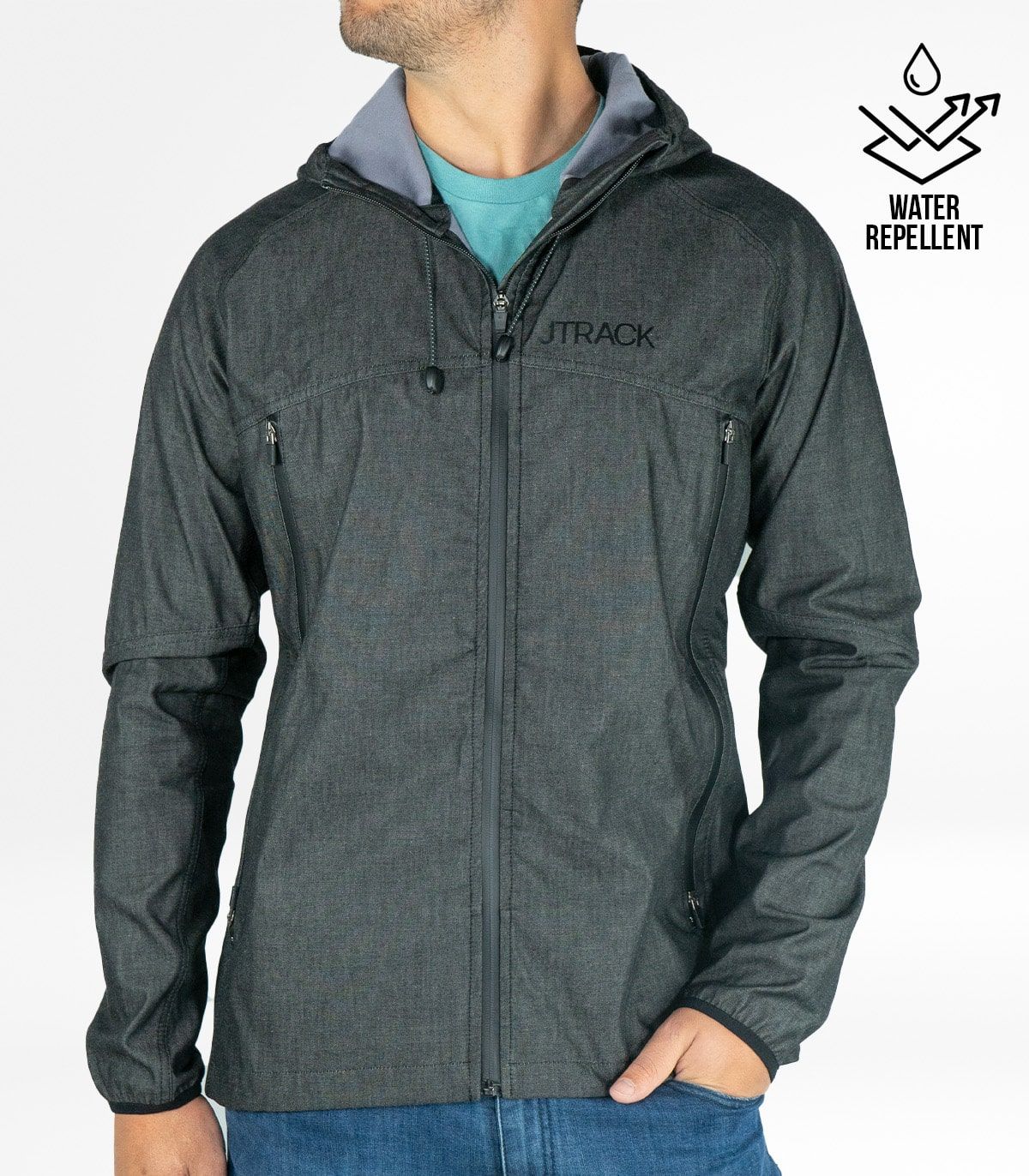 Chaqueta Ciclismo Urbano Glasgow Jeans Grey