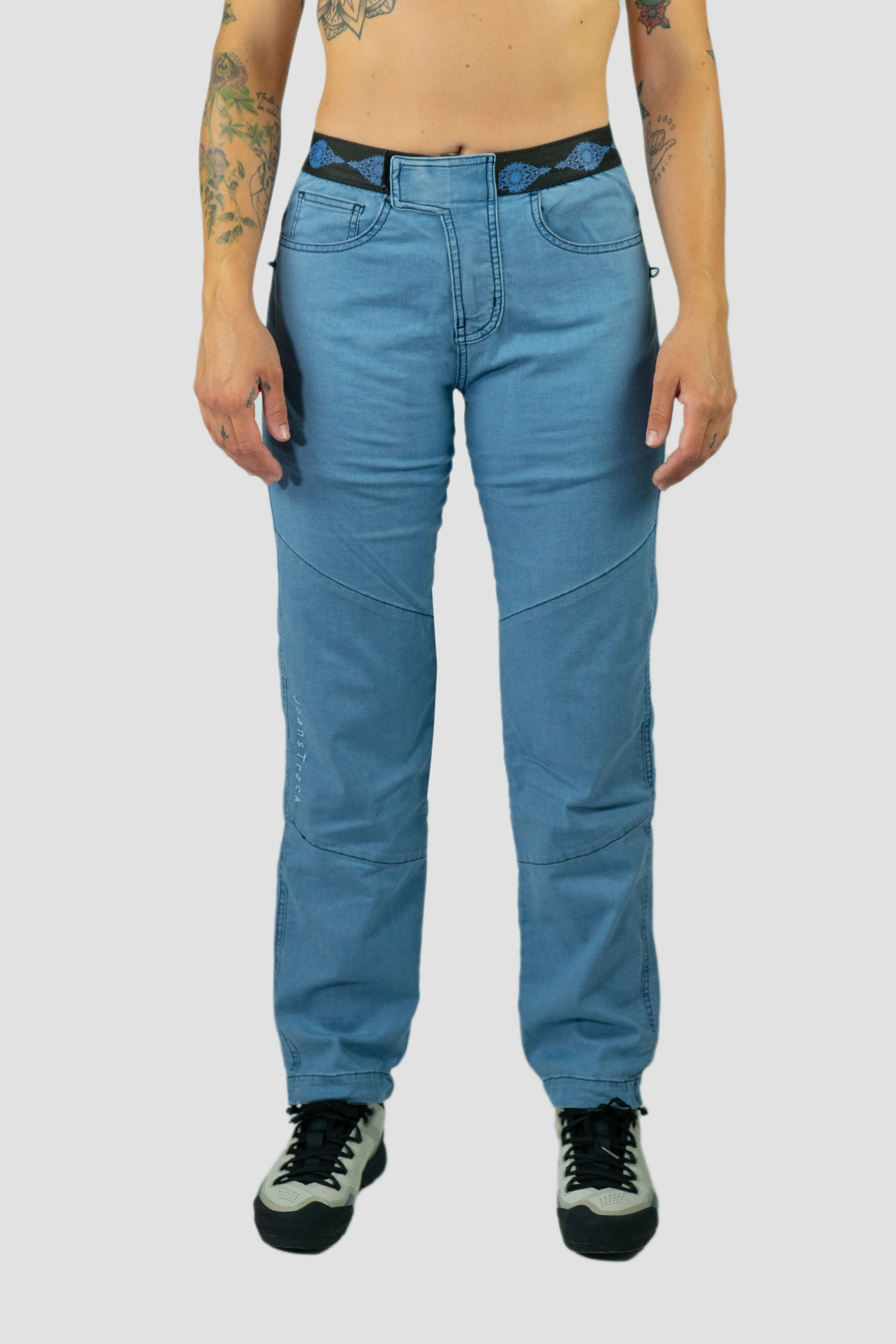 Pantaloni da arrampicata da donna Tarya Jeans Bleach