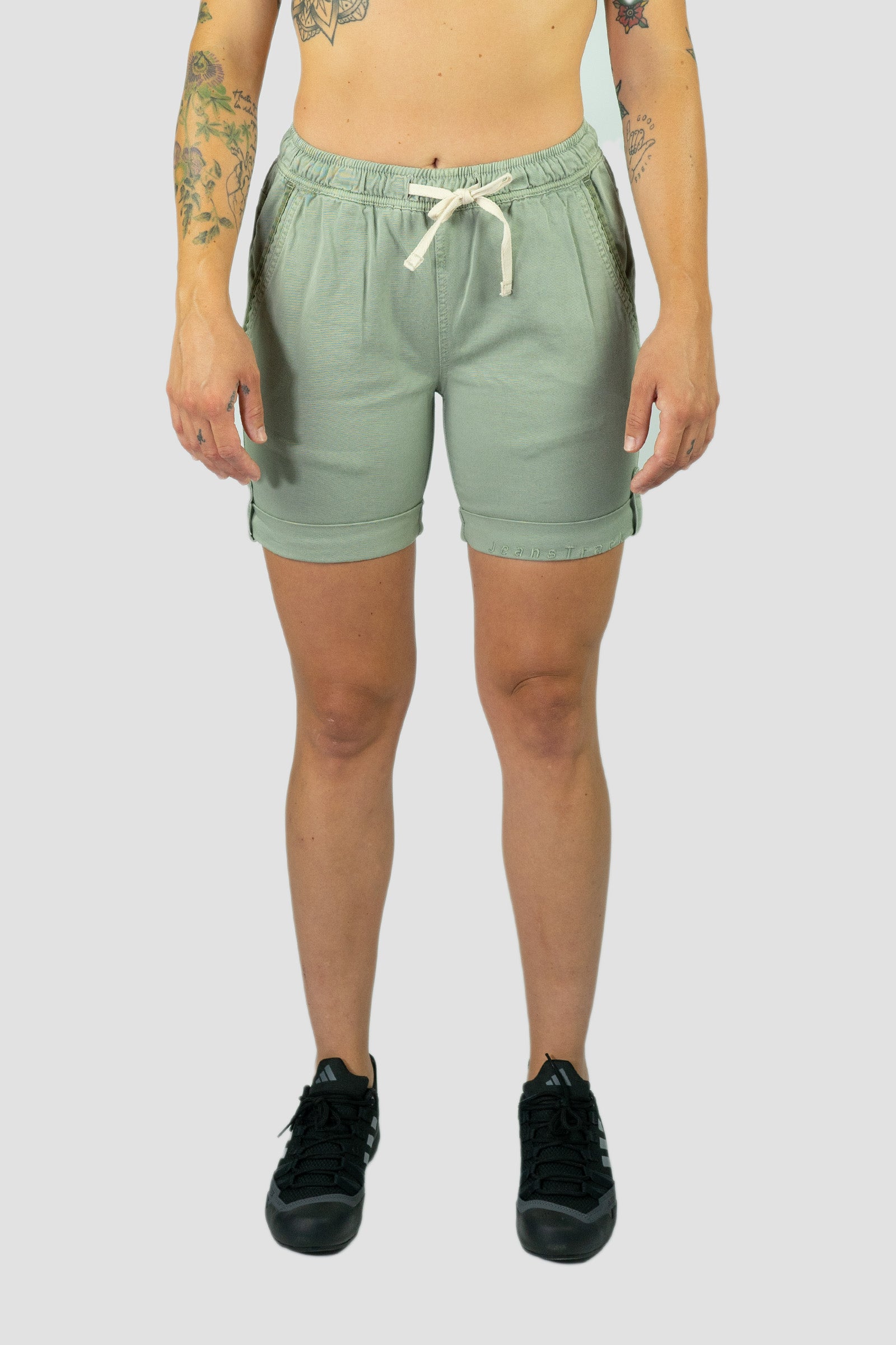 Pantaloni da arrampicata - Trekking Shira Short Olive Donna