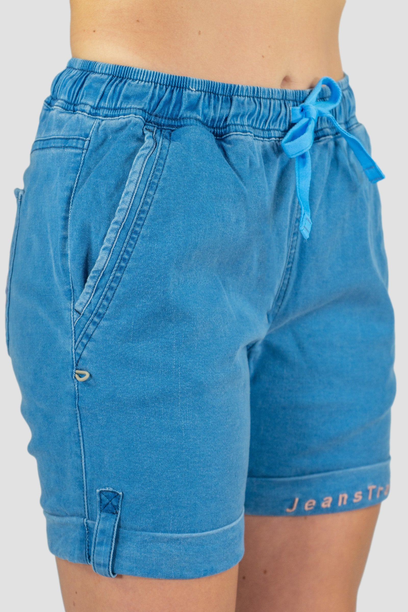 Kletter- und Trekking Shorts Shira Jeans Rinse Damen