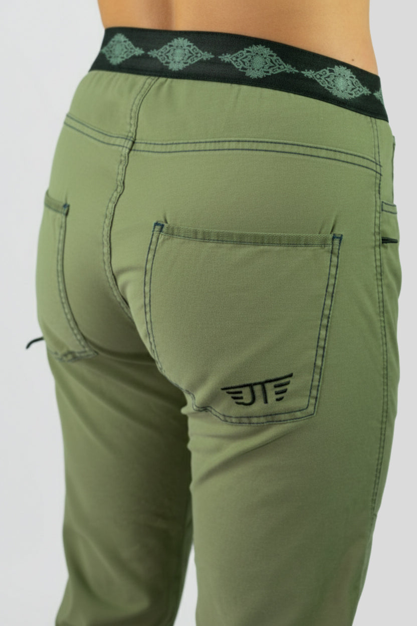 Pantaloni da trekking e arrampicata da donna Tarya Khaki