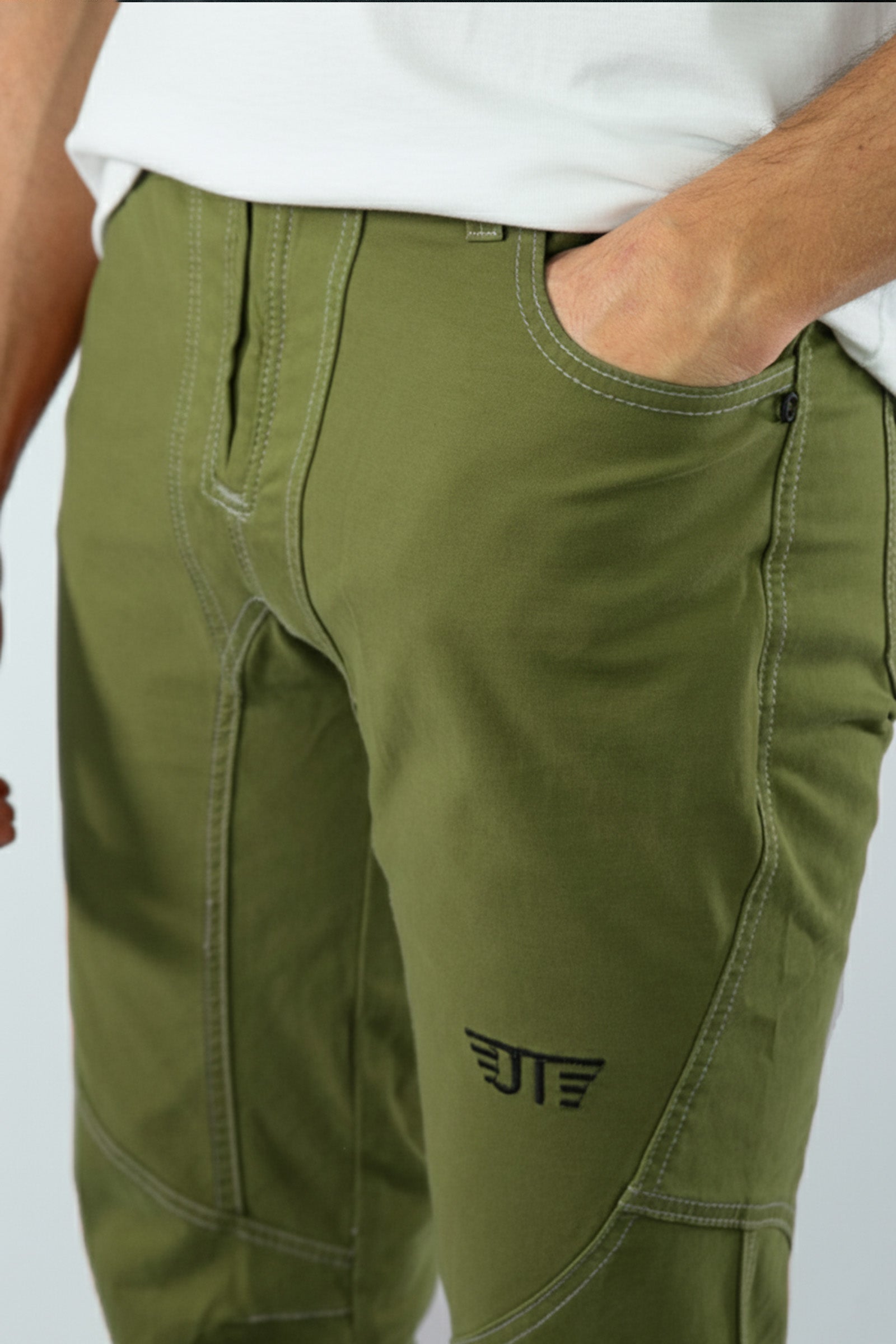 Pantalón Escalada - Trekking Garbi Khaki Hombre