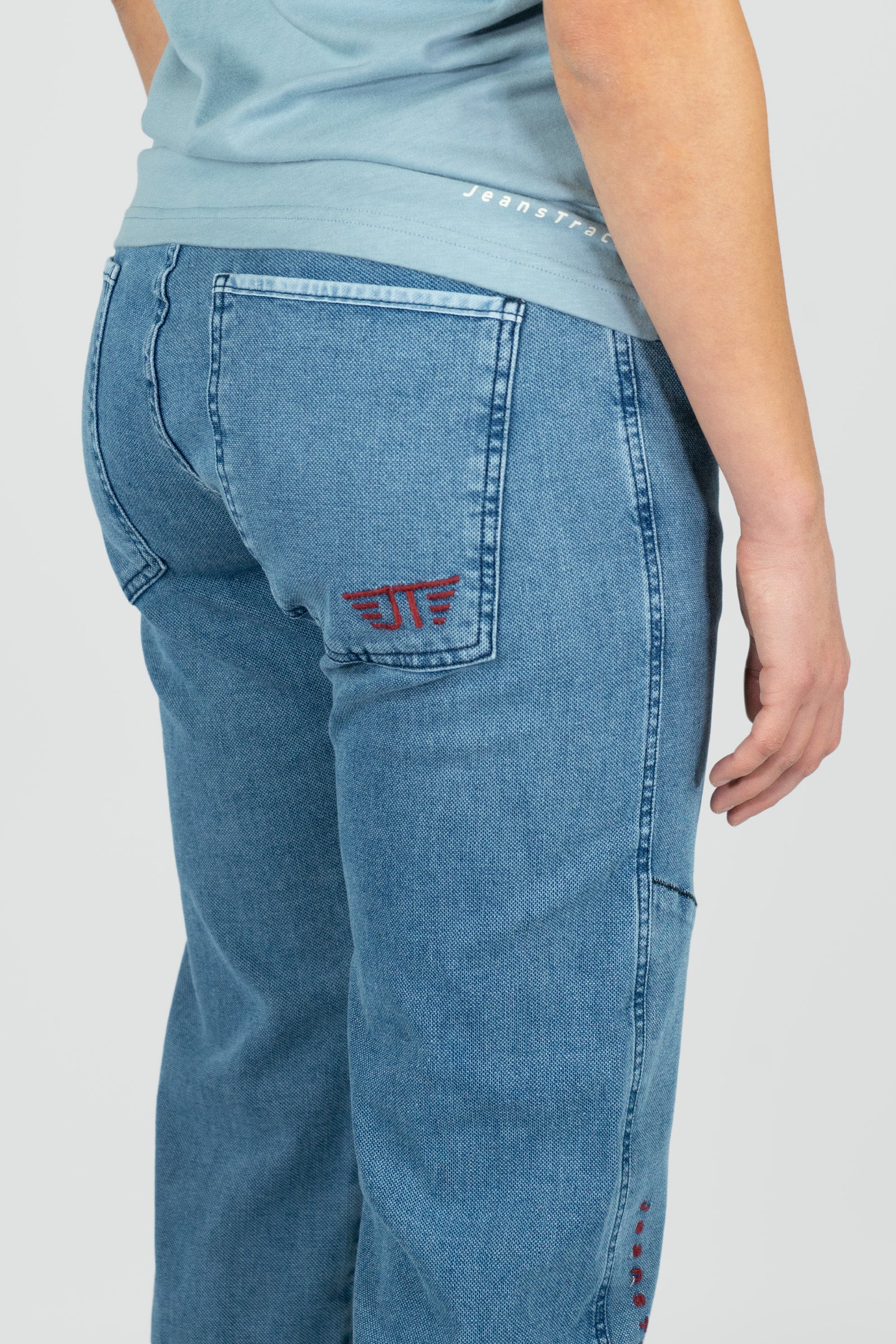 Pantaloni da Arrampicata - Trekking Turia ECO Jeans Sky Dona