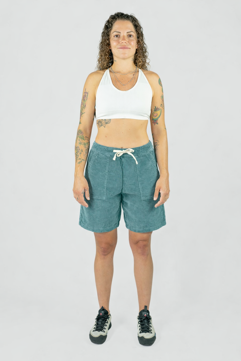 Short Escalade-Trekking Crag Green Femme