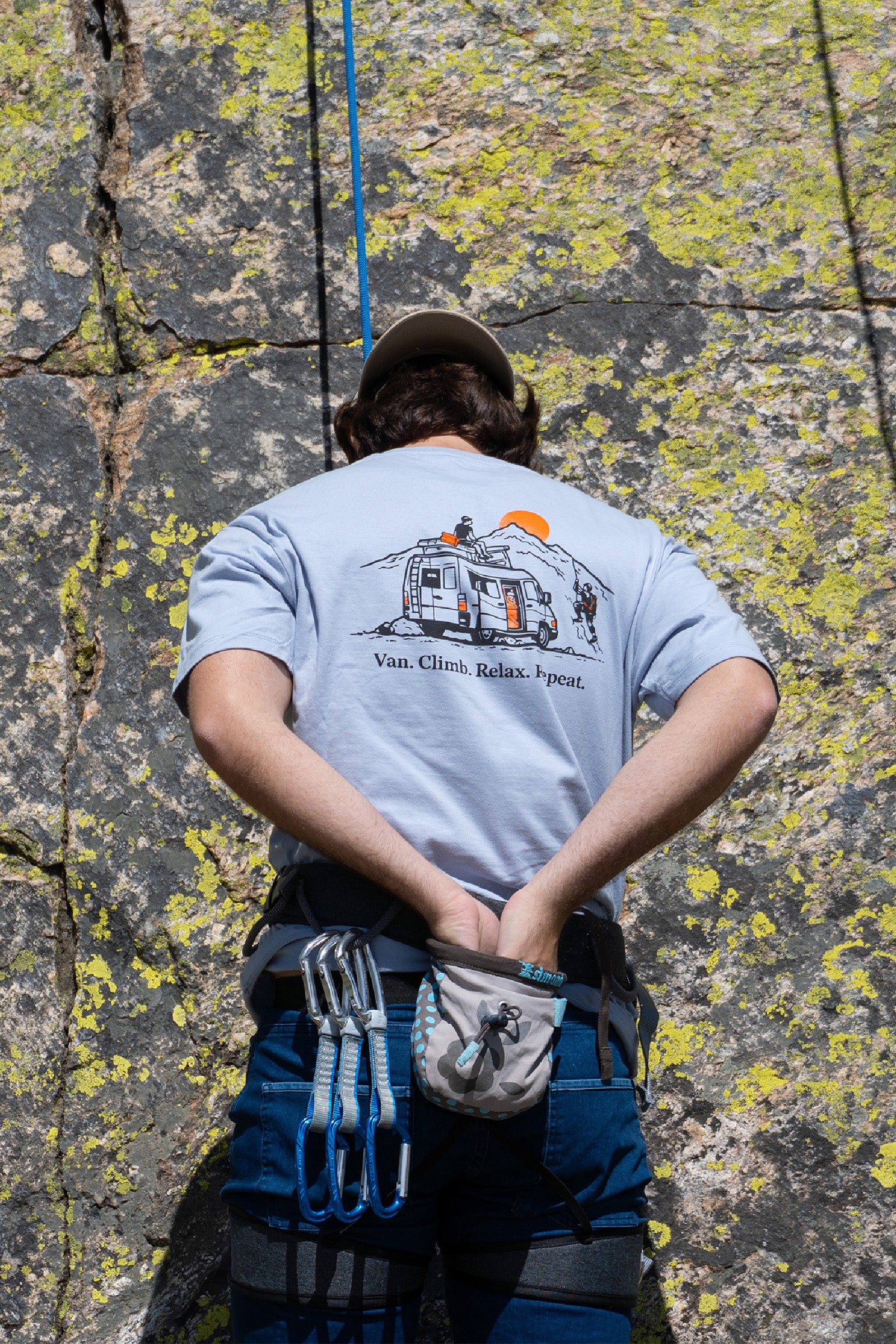 Camiseta Escalada Nomad Blue Unisex