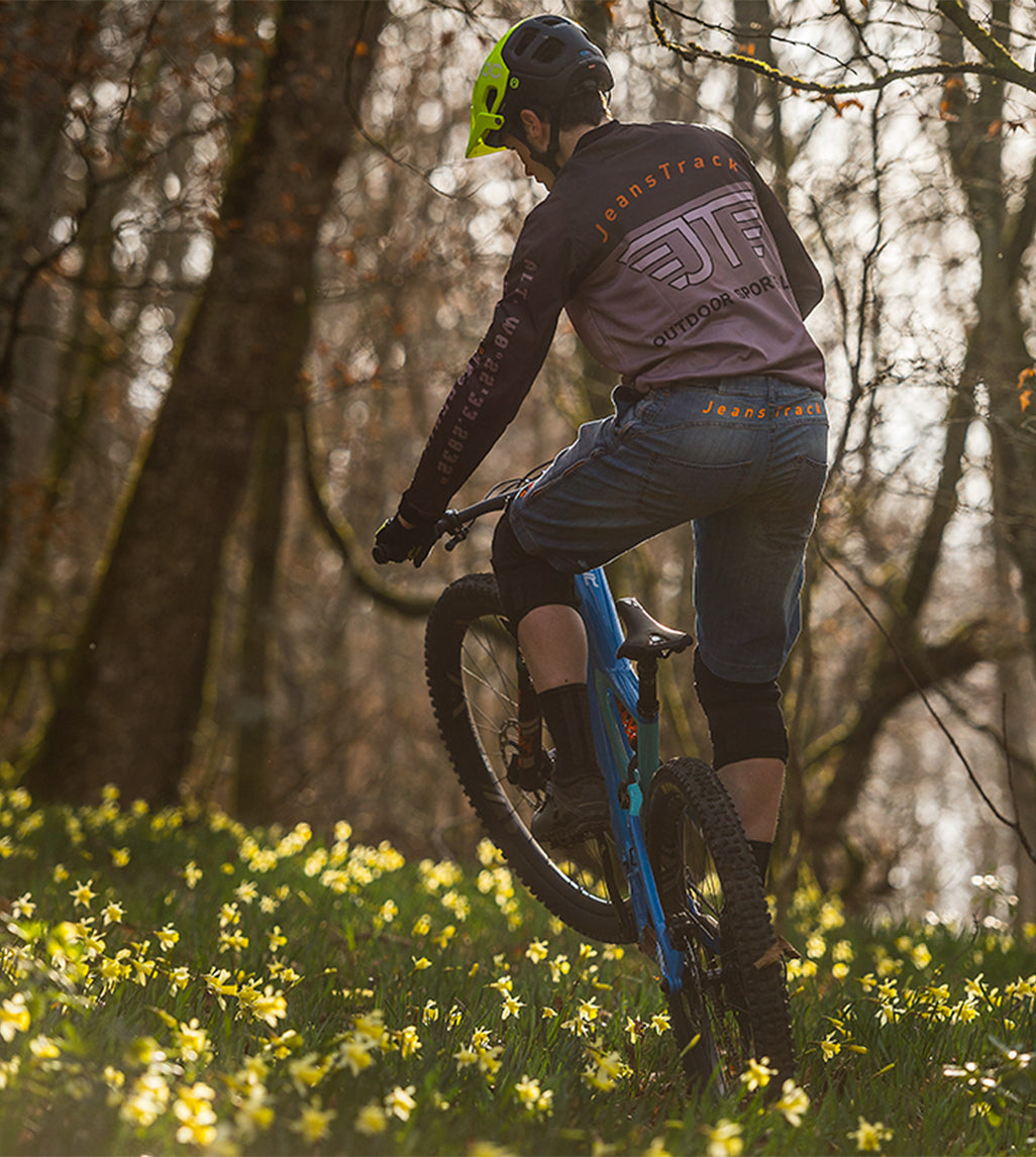 Pantaloni da mountain bike (MTB) Heras Jeans Fluor