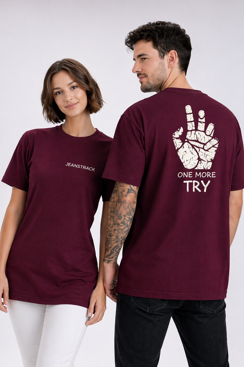 Kletter-T-Shirt Project Wine Unisex