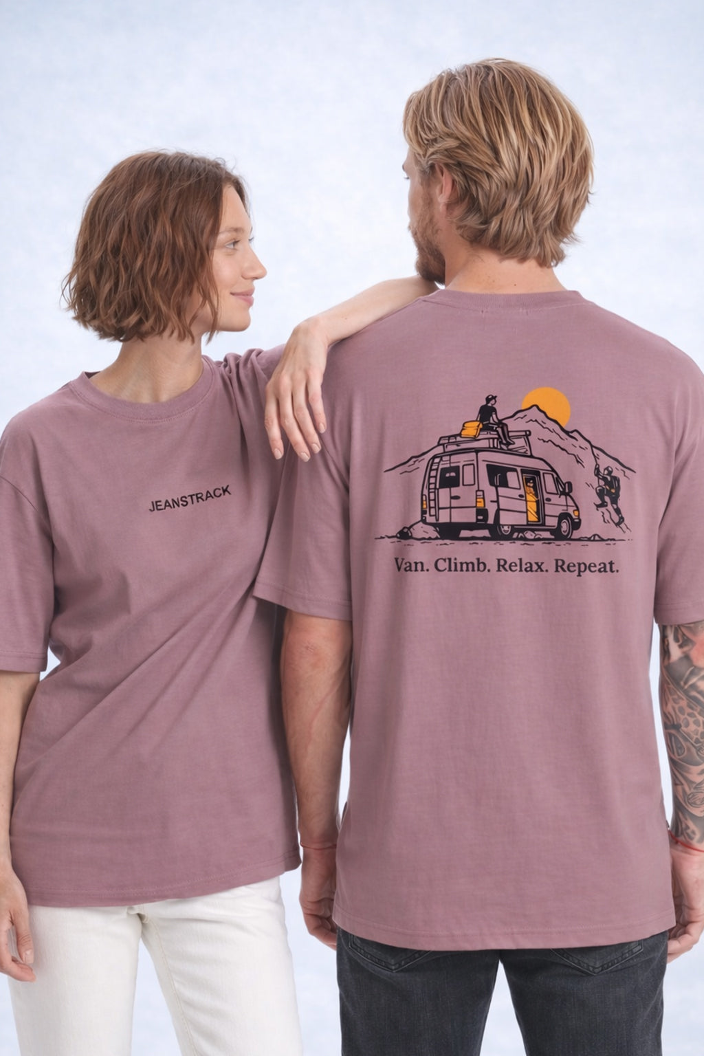 Kletter-T-Shirt Nomad Wine Unisex