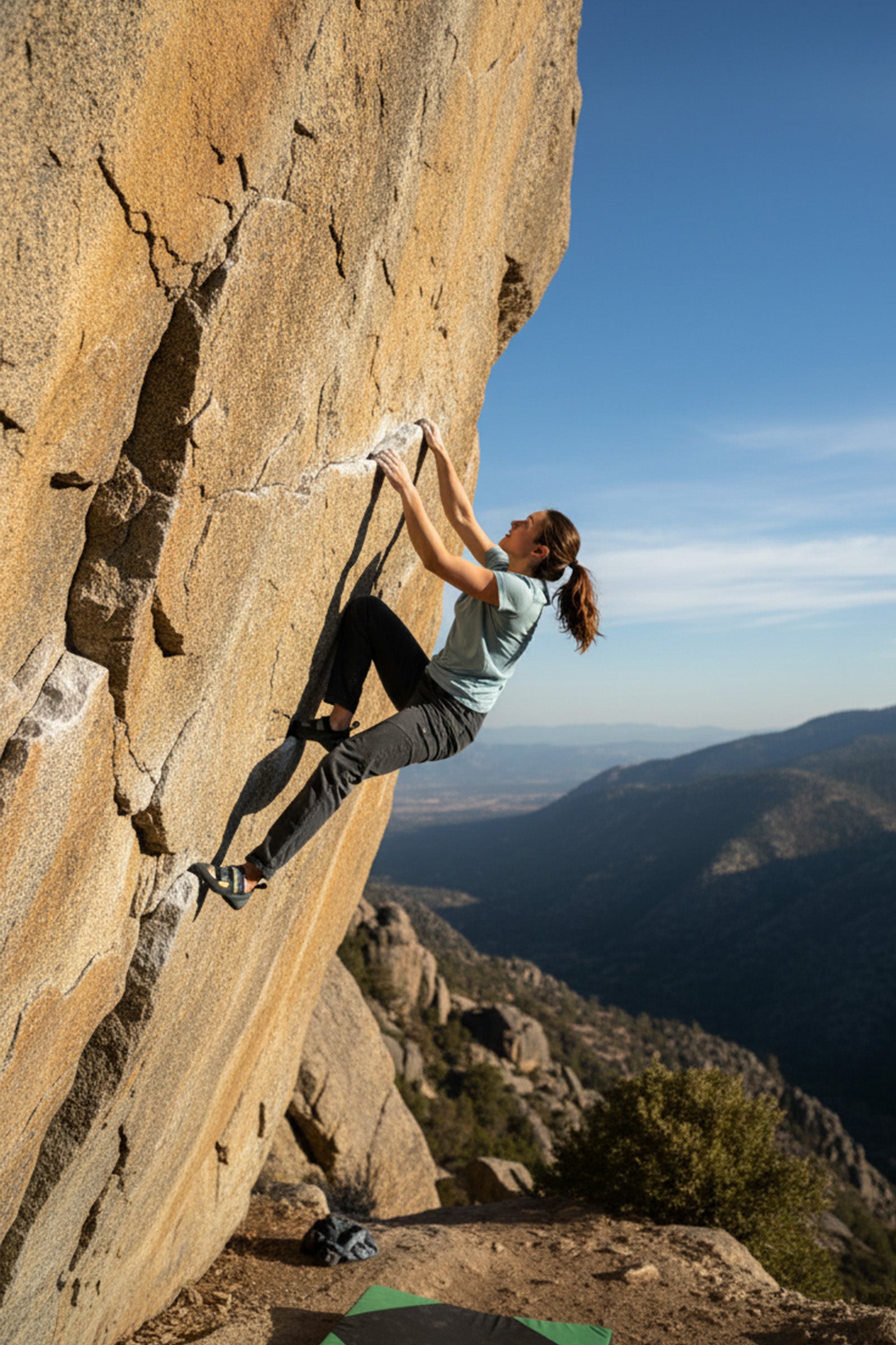 Turia Jeans Black Women's Climbing/Trekking Trousers